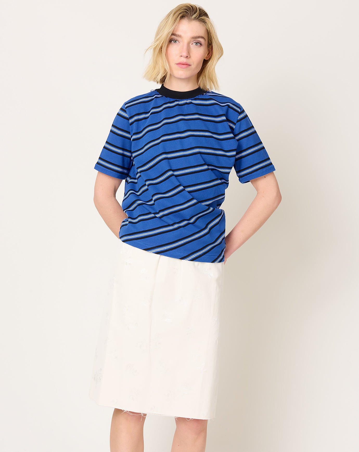 Camiel Fortgens Striped Twisted Normal Tee