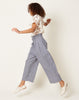 Caron Callahan Adler Pant in Navy Mini Plaid
