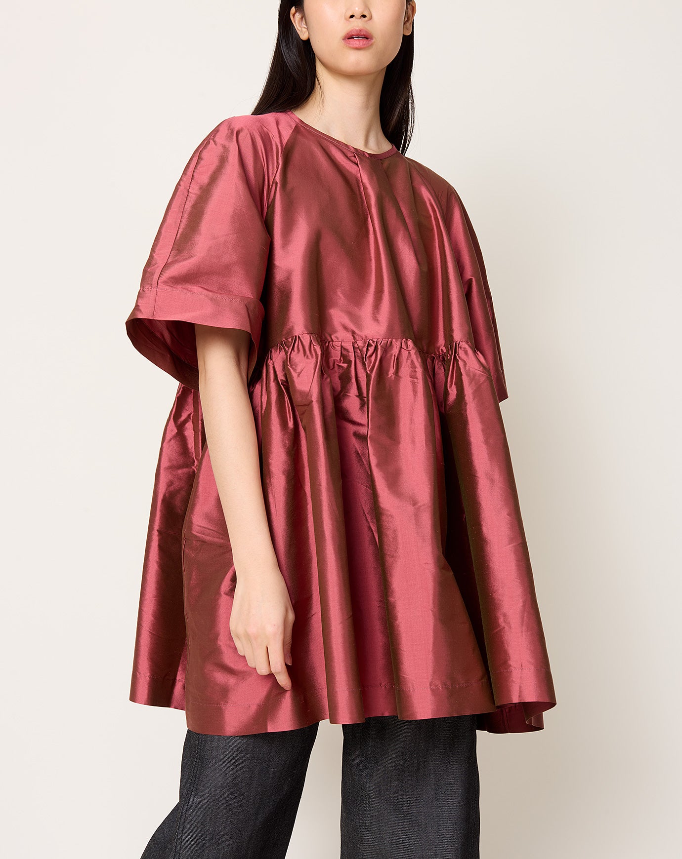 Cawley Delilah Dress in Rhubarb