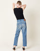 Chimala Selvedge Denim Wide Taper Cut in Vintage Denim