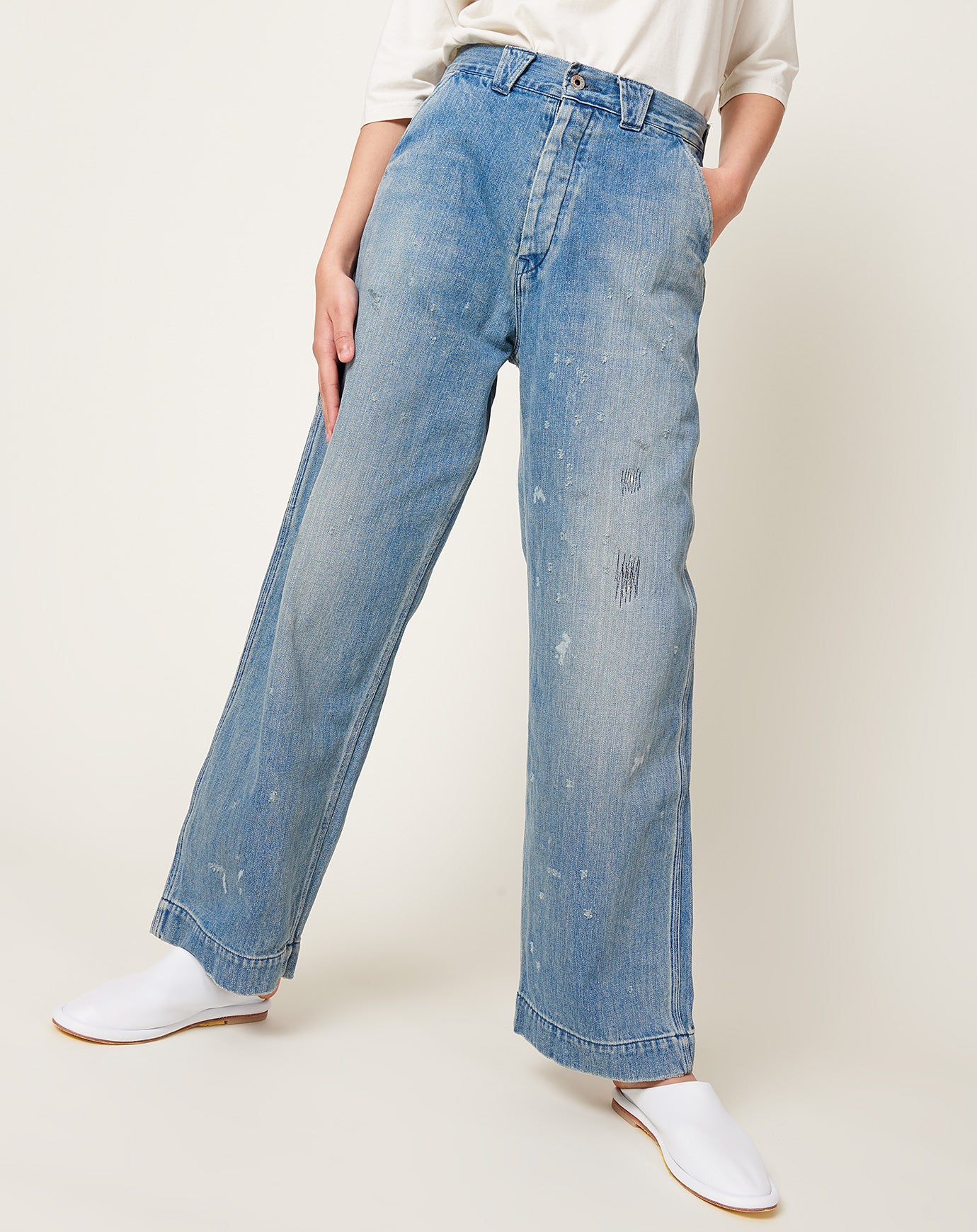 Chimala Denim Painter Pant in Vintage Wash