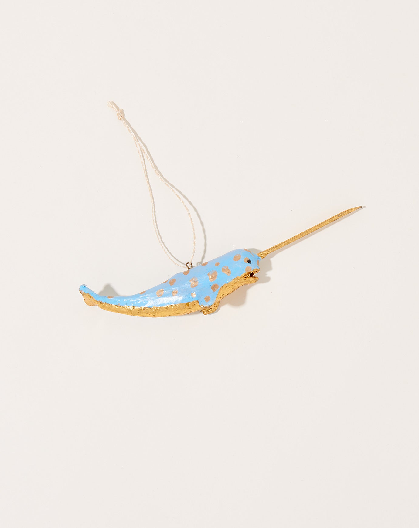 Festive Narwhal Ornament