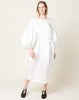 Comme des Garçons Comme des Garçons Satin Dress in White