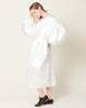 Comme des Garçons Comme des Garçons Satin Dress in White
