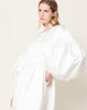 Comme des Garçons Comme des Garçons Satin Dress in White