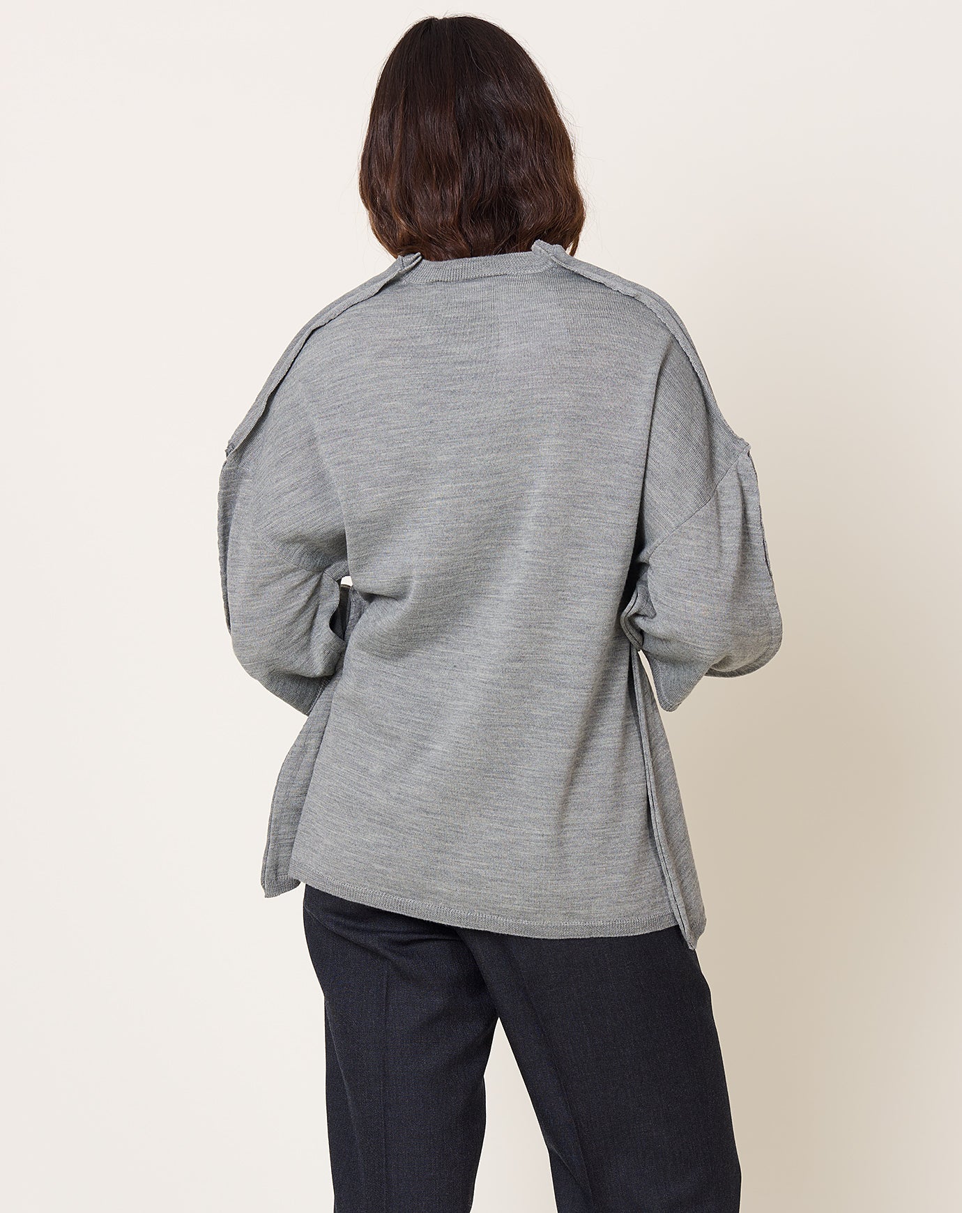 Comme des Garçons Comme des Garçons Askew Seam Pullover in Grey
