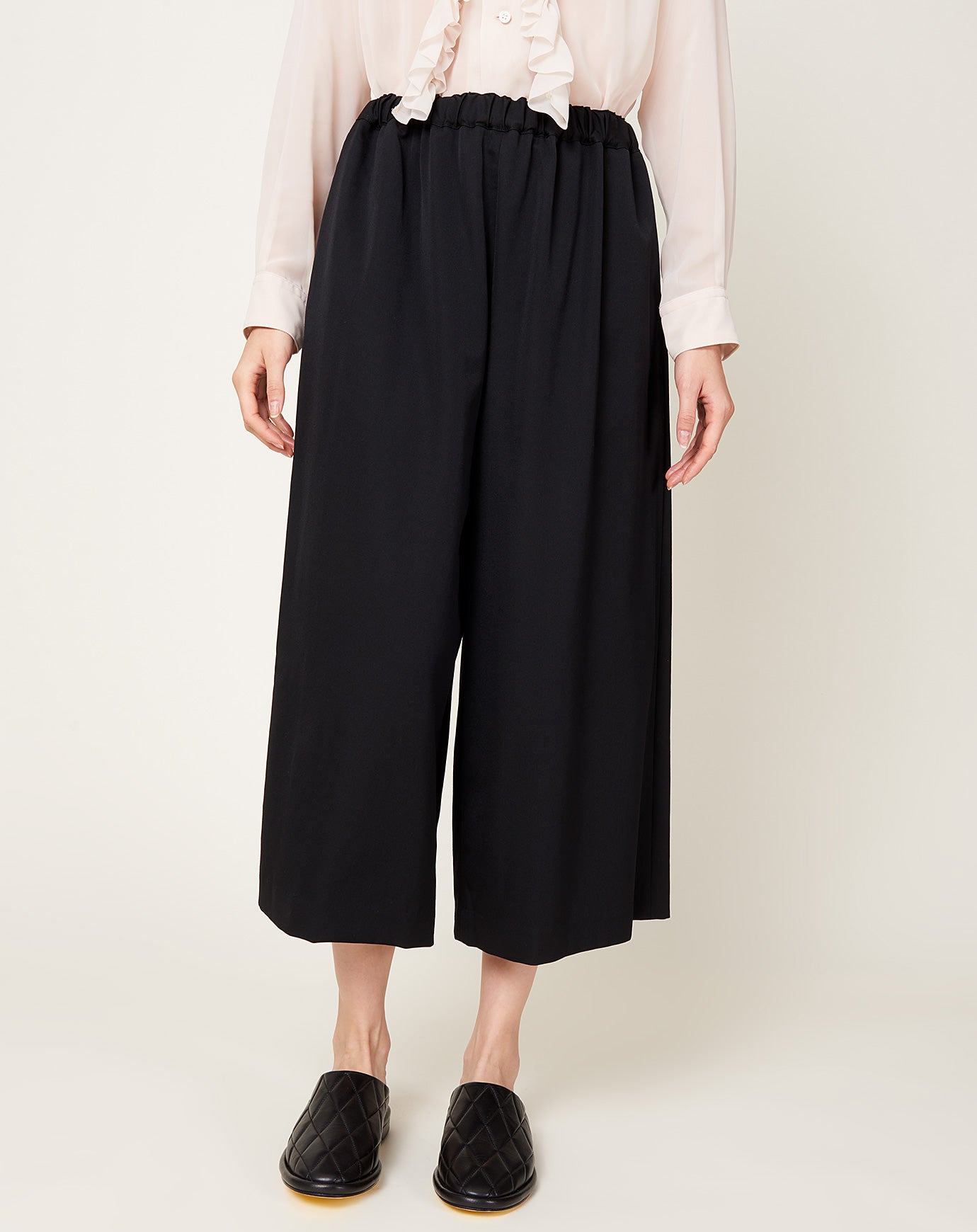 Comme des Garçons Comme des Garçons Wide Legged Pant in Black