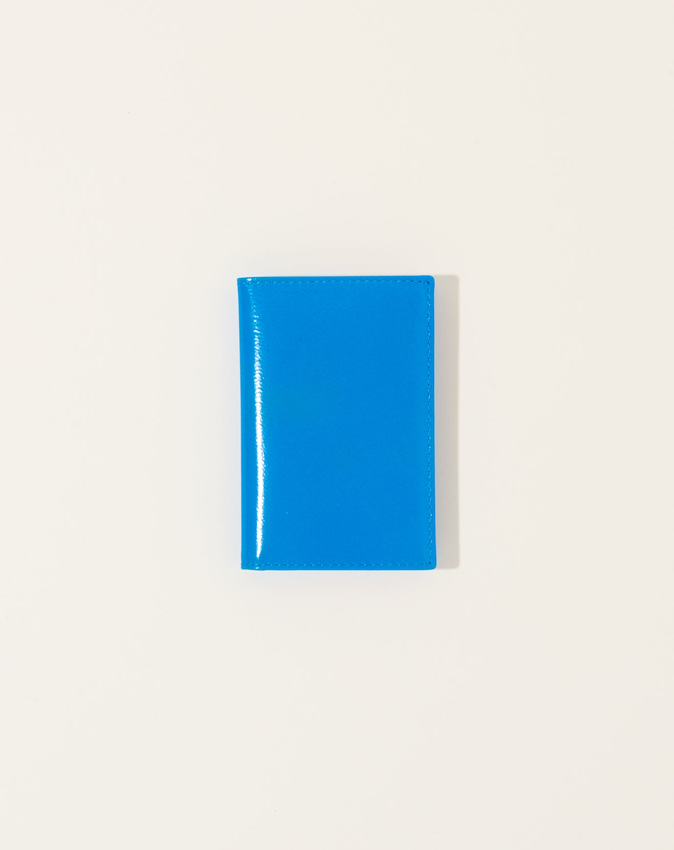 Comme des Garçons  Super Fluo Blue Green Bifold Wallet