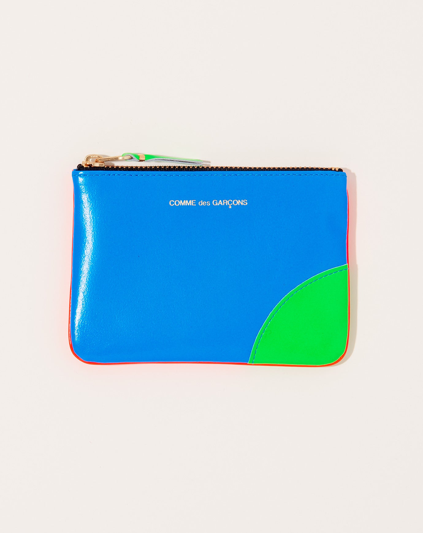 Super Fluo Pouch in Blue and Orange
