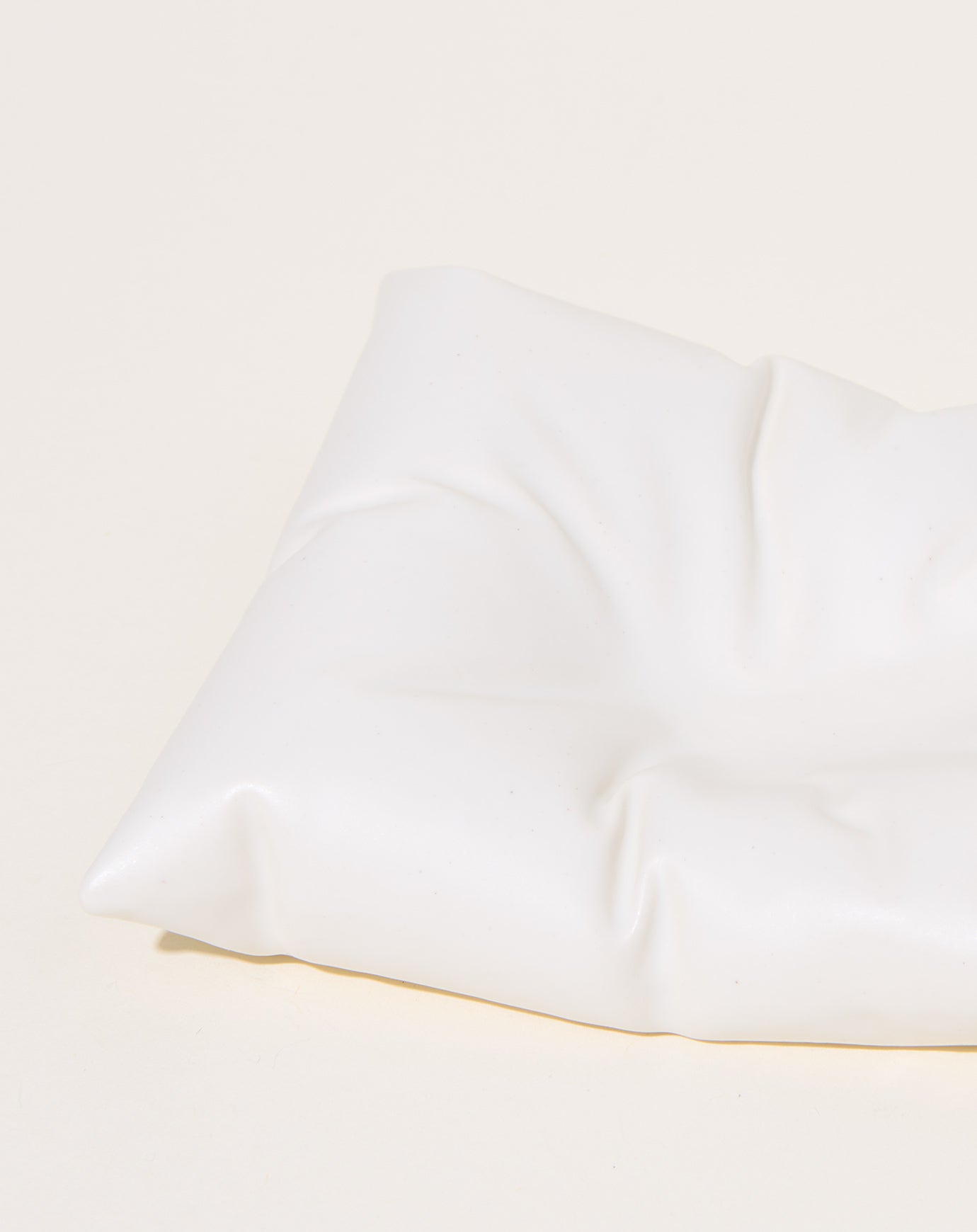 Completedworks Bumped Ceramic Cushion in Matte White