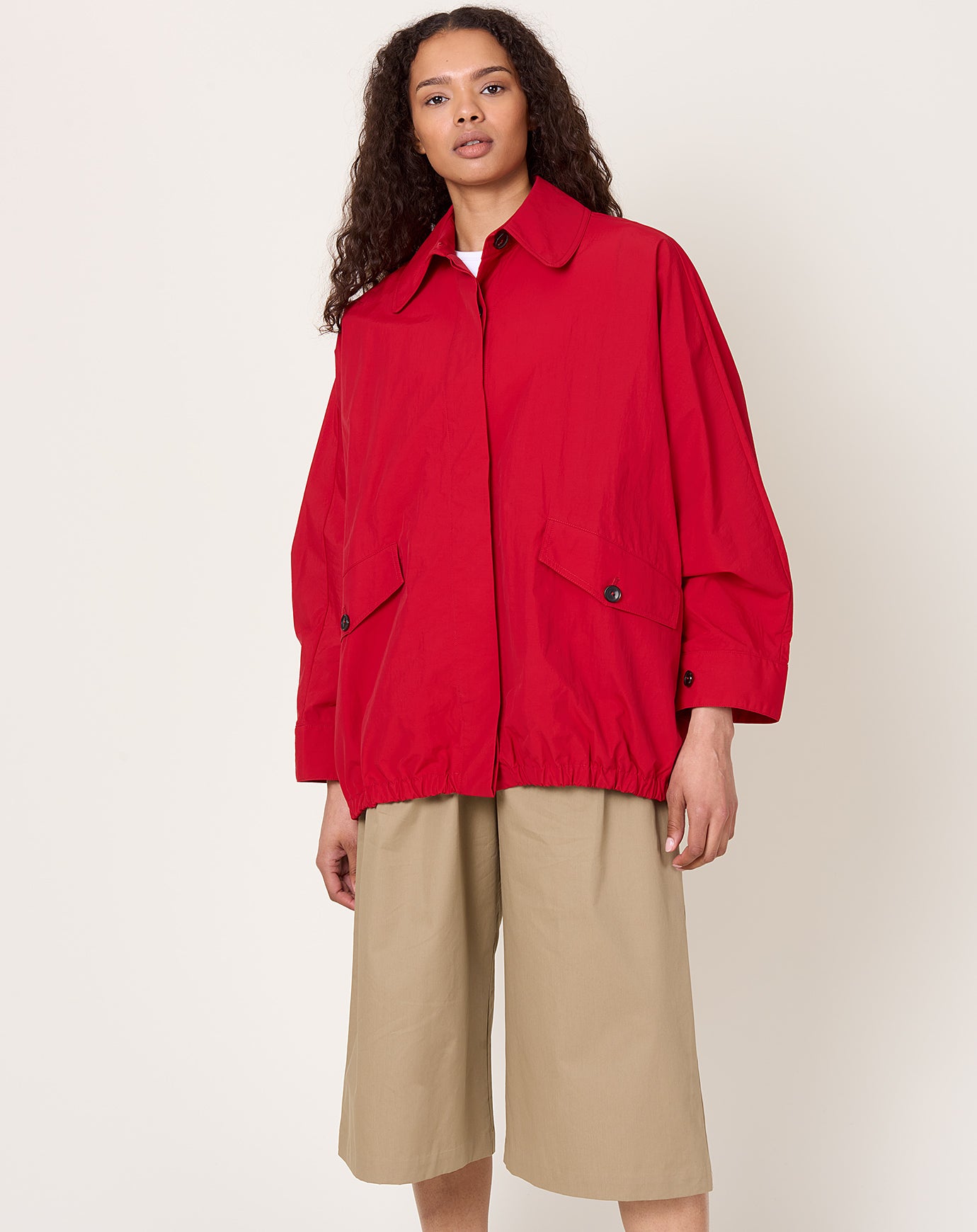 Cordera Batwing Jacket in Red