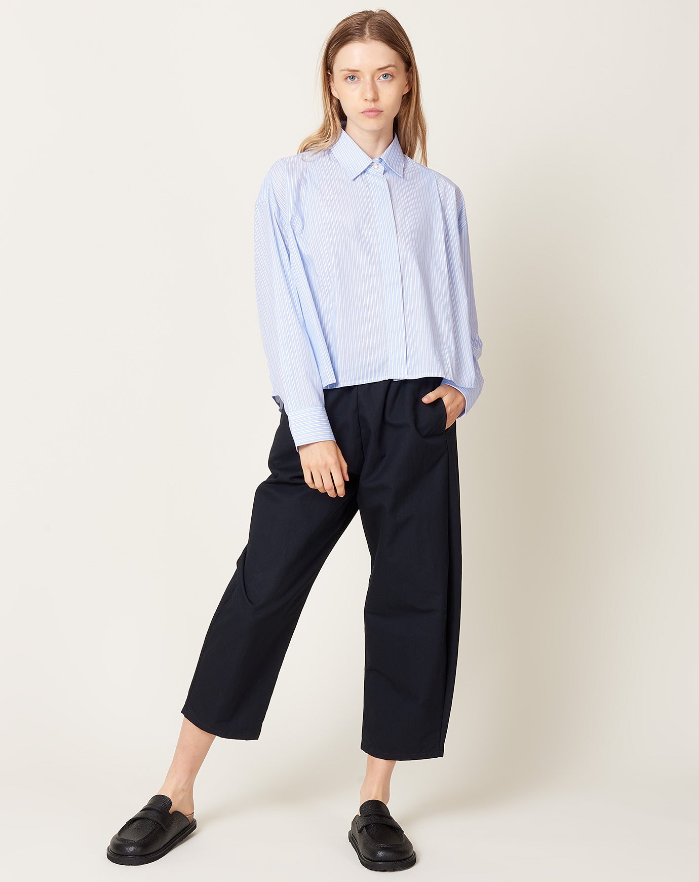 Cordera Classic Cotton Shirt in Blue