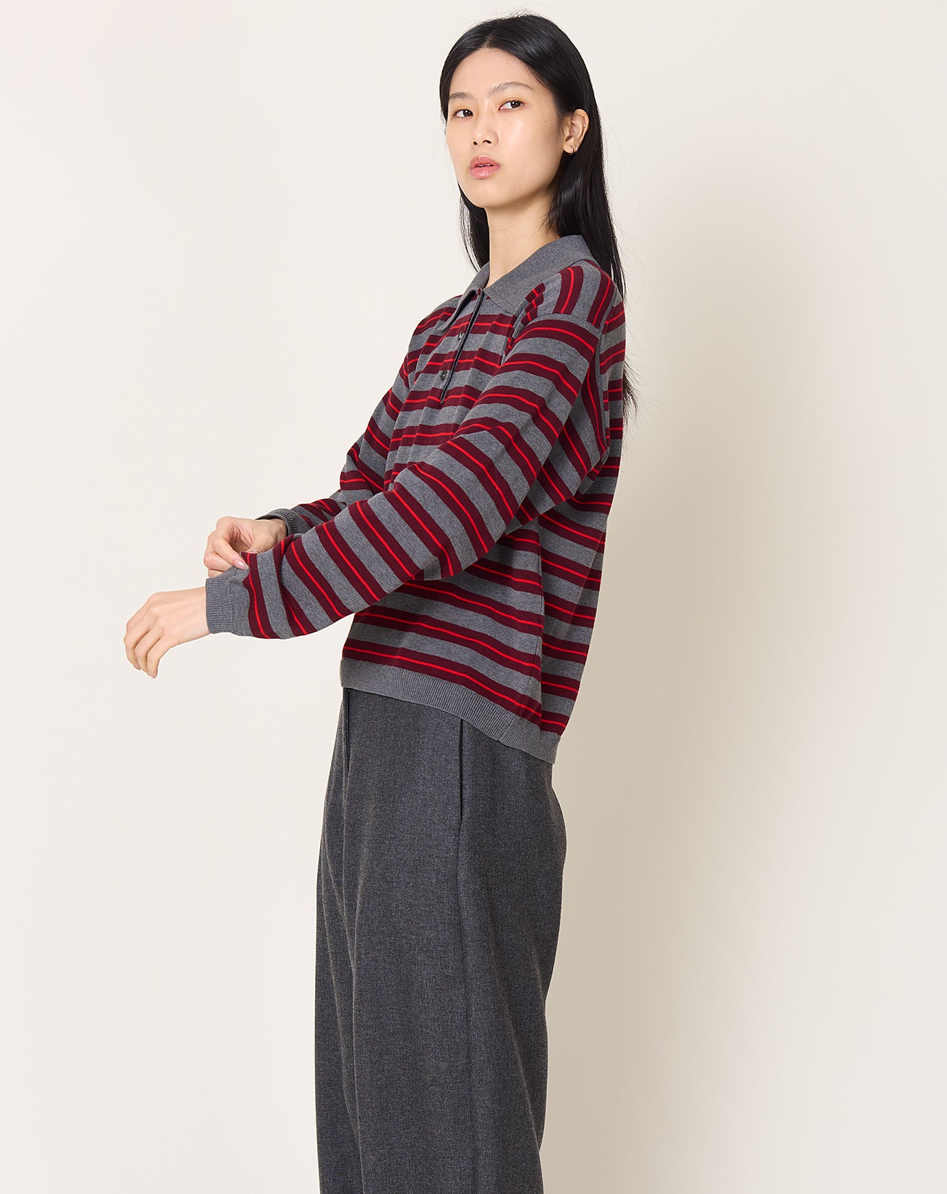 Cordera Organic Cotton Striped Polo