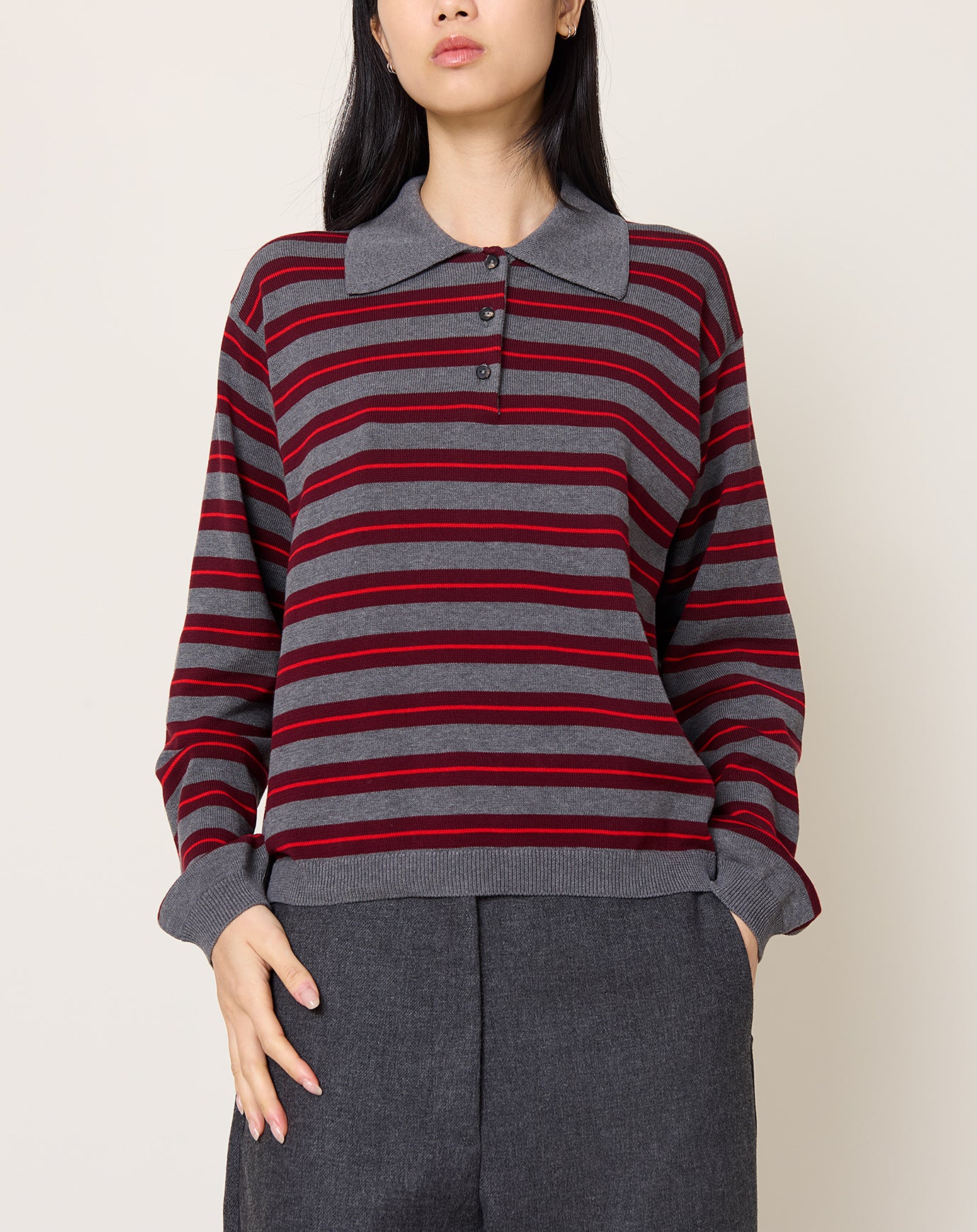 Cordera Organic Cotton Striped Polo