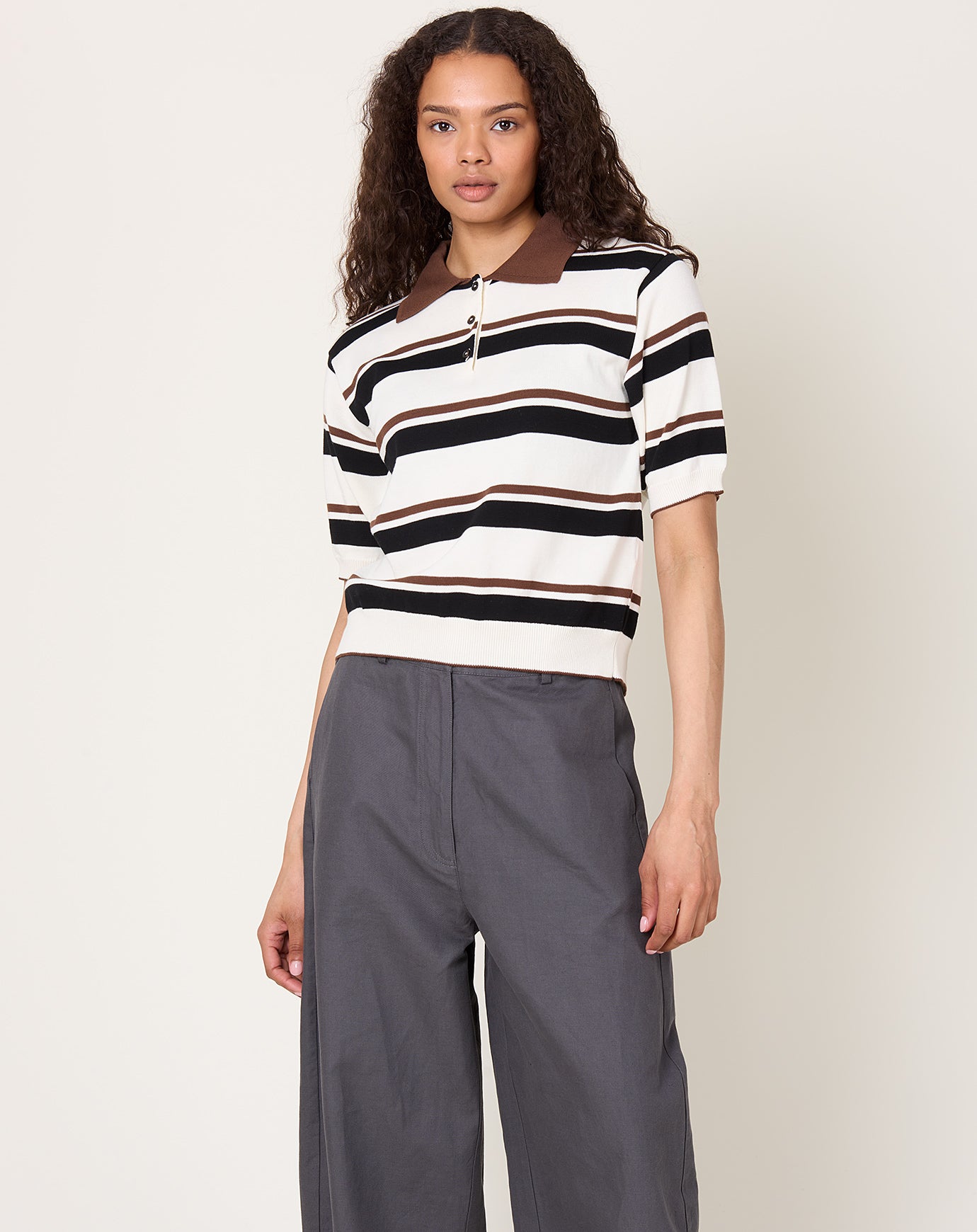 Cordera Organic Cotton Striped Polo