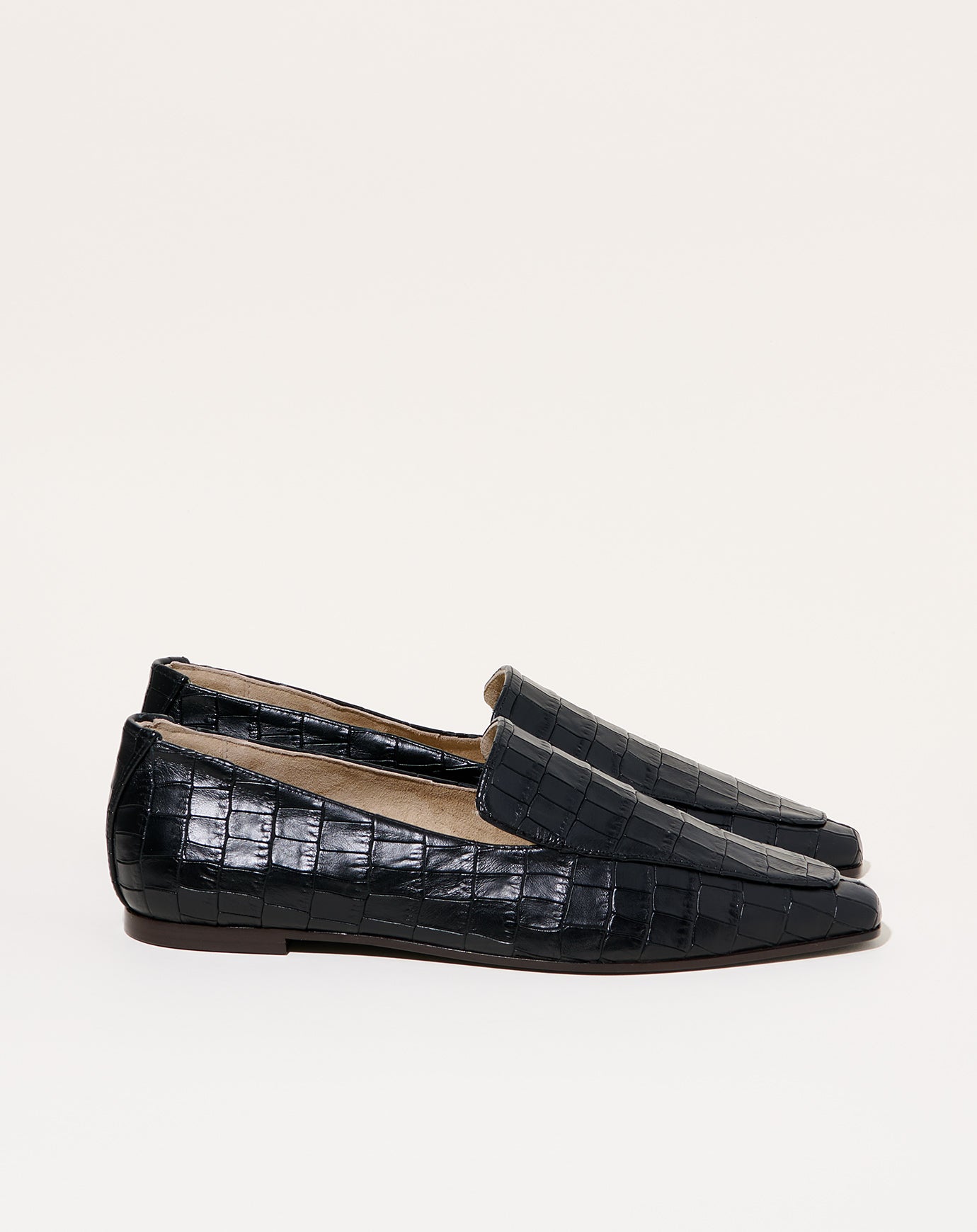 Cordera Pointy Crocodile Loafer