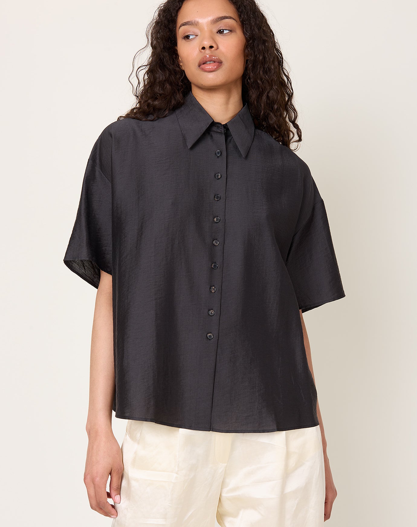Cordera Short Sleeve Shirt in Espresso