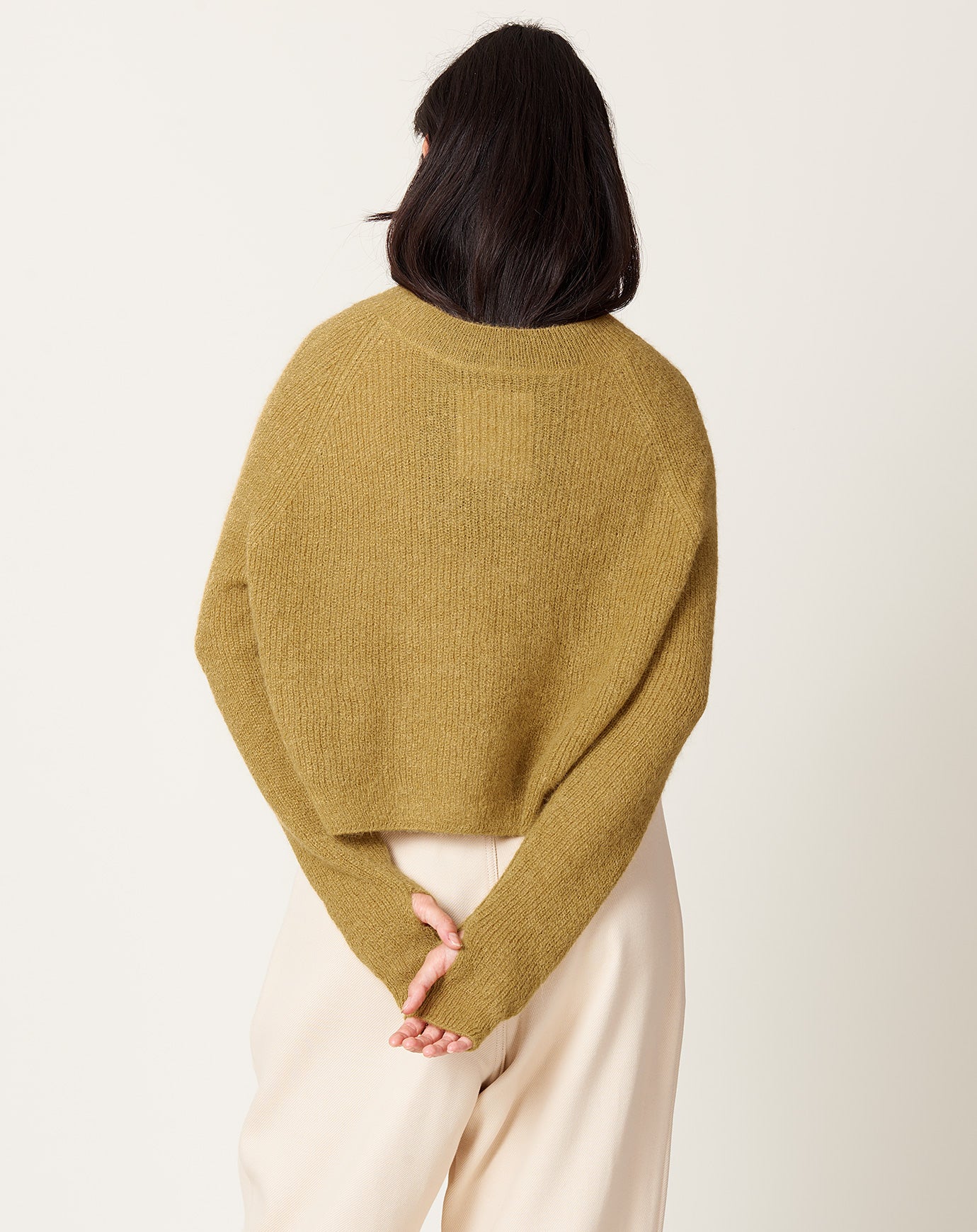 Cordera Suri Longsleeved Sweater in Olive