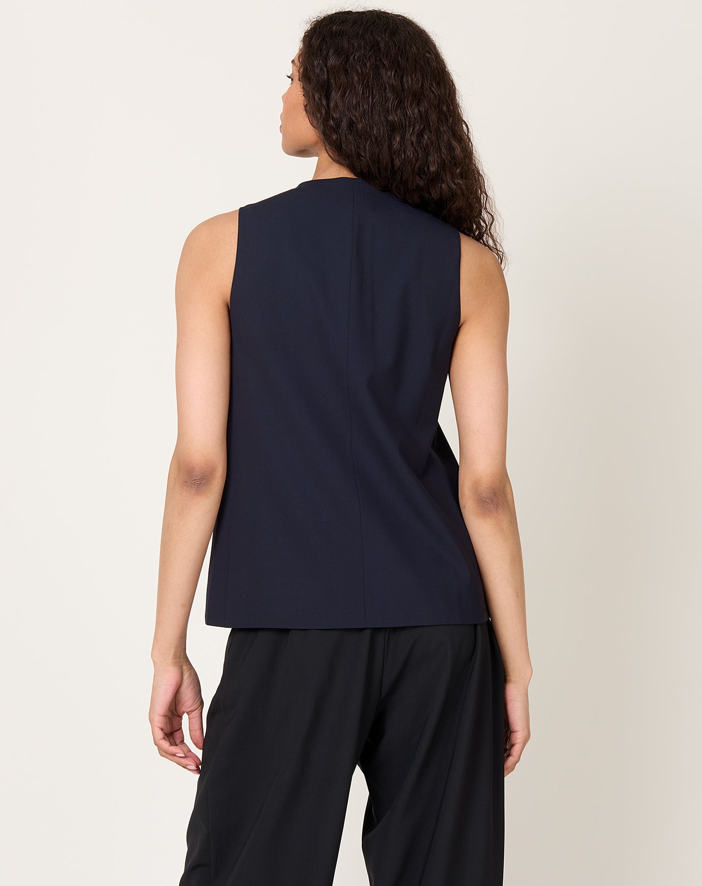 Cordera Tailored Vest in Navy