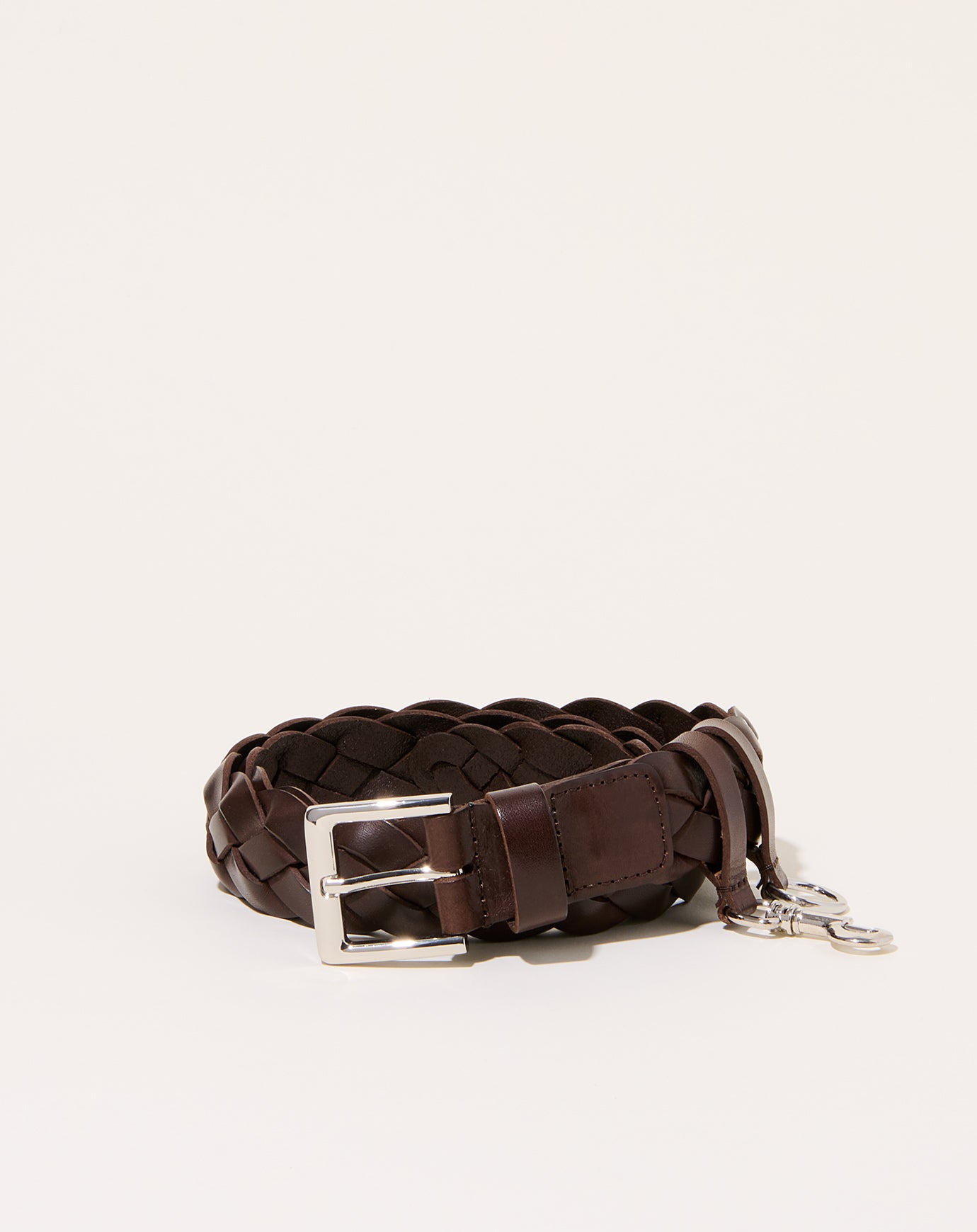 Cordera Woven Belt in Brown