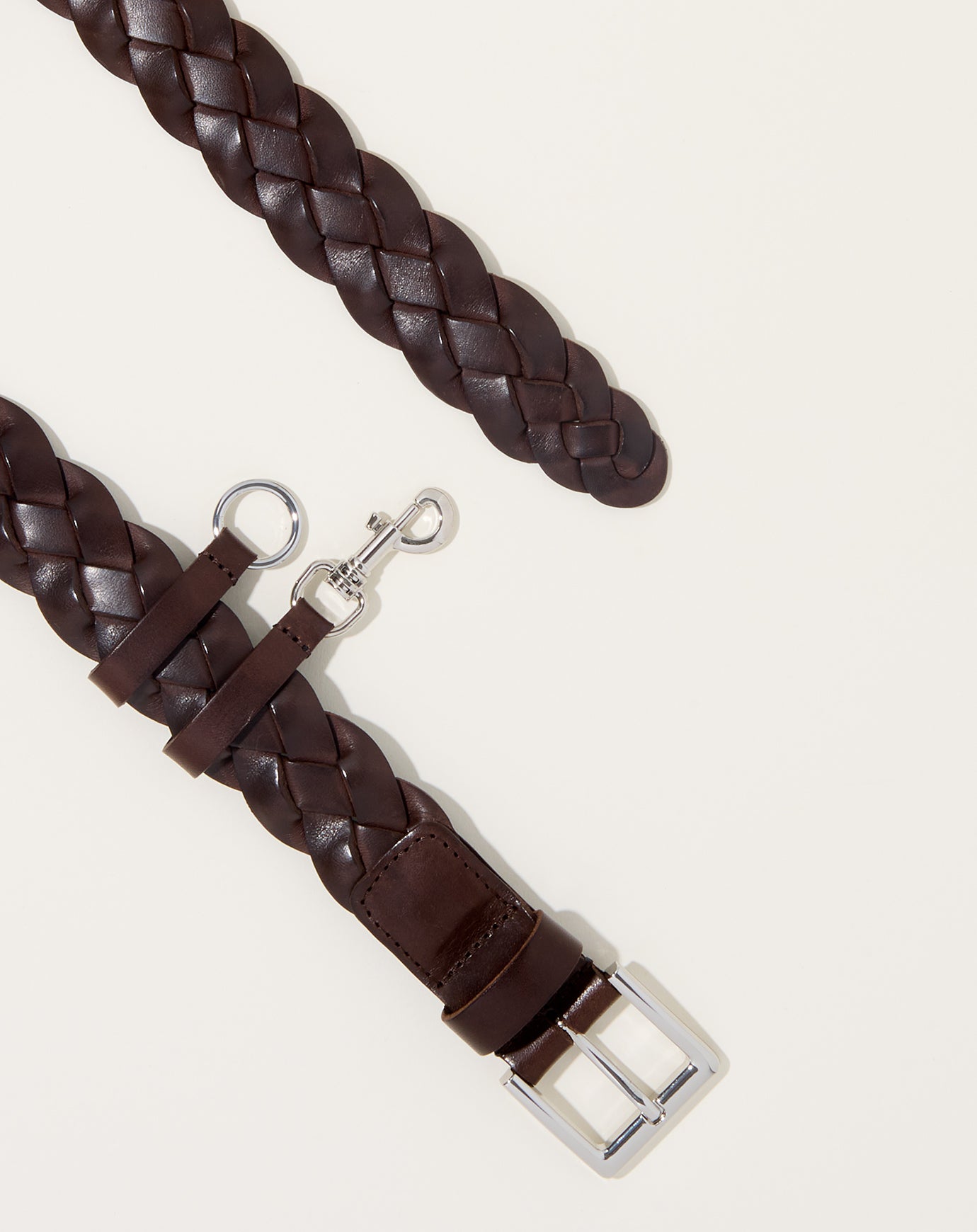 Cordera Woven Belt in Brown