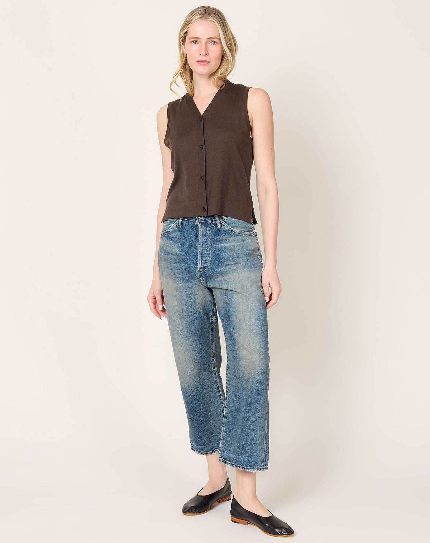 Demylee Ariya Vest in Cocoa