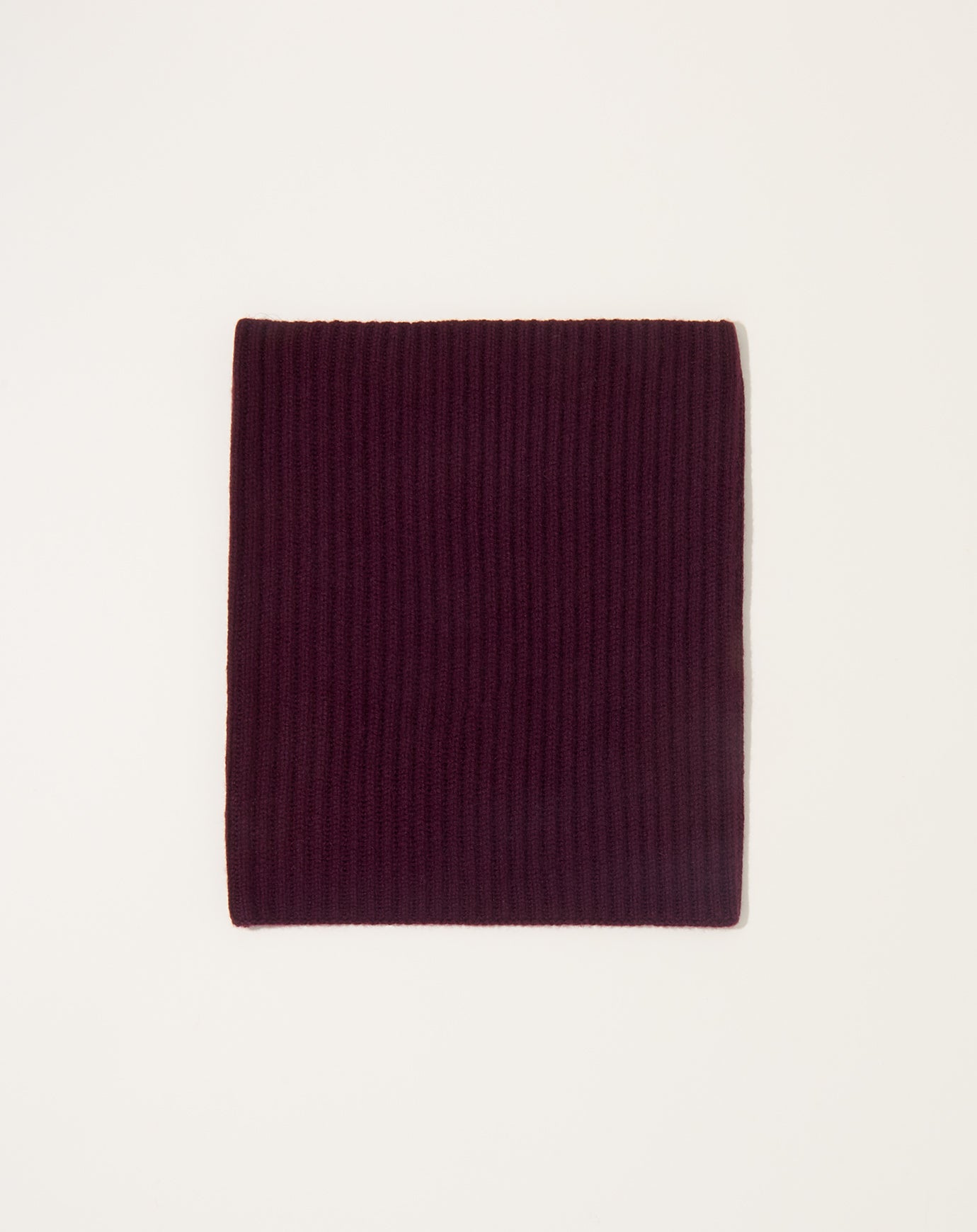 Demylee Aspen Cashmere Muffler in Garnet