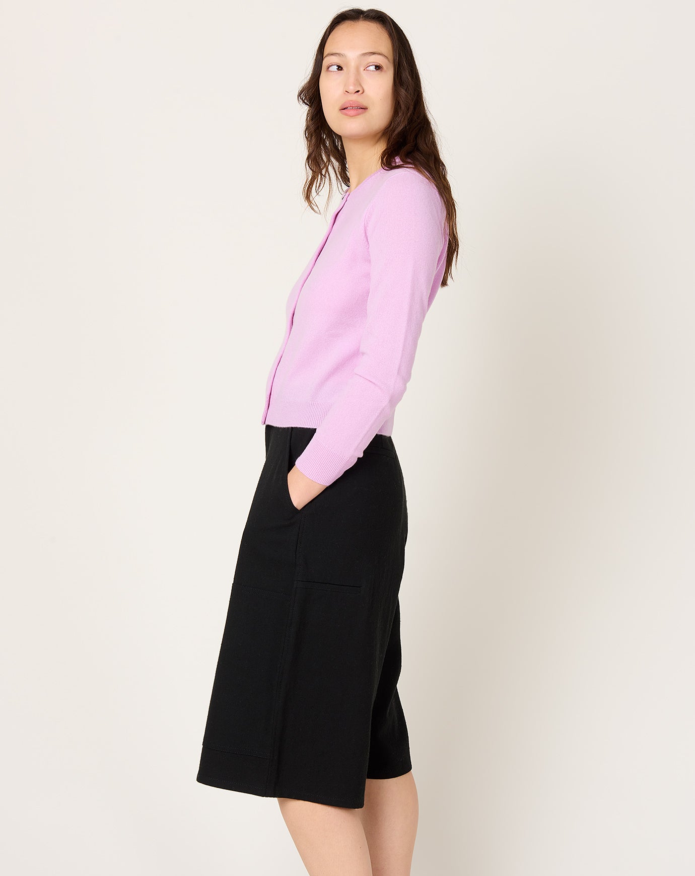 Demylee Ava Cardigan in Orchid