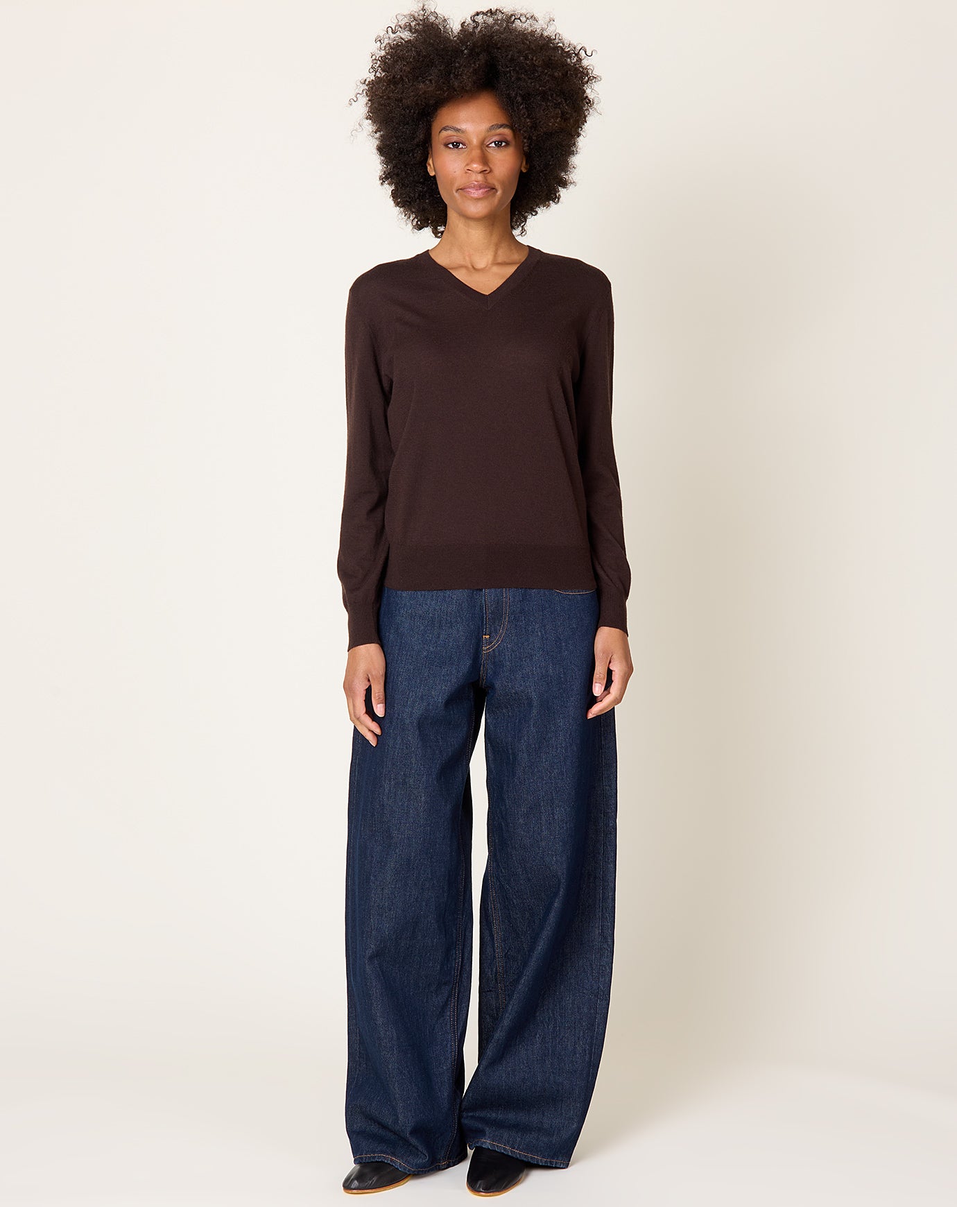Demylee Blythe Sweater in Espresso