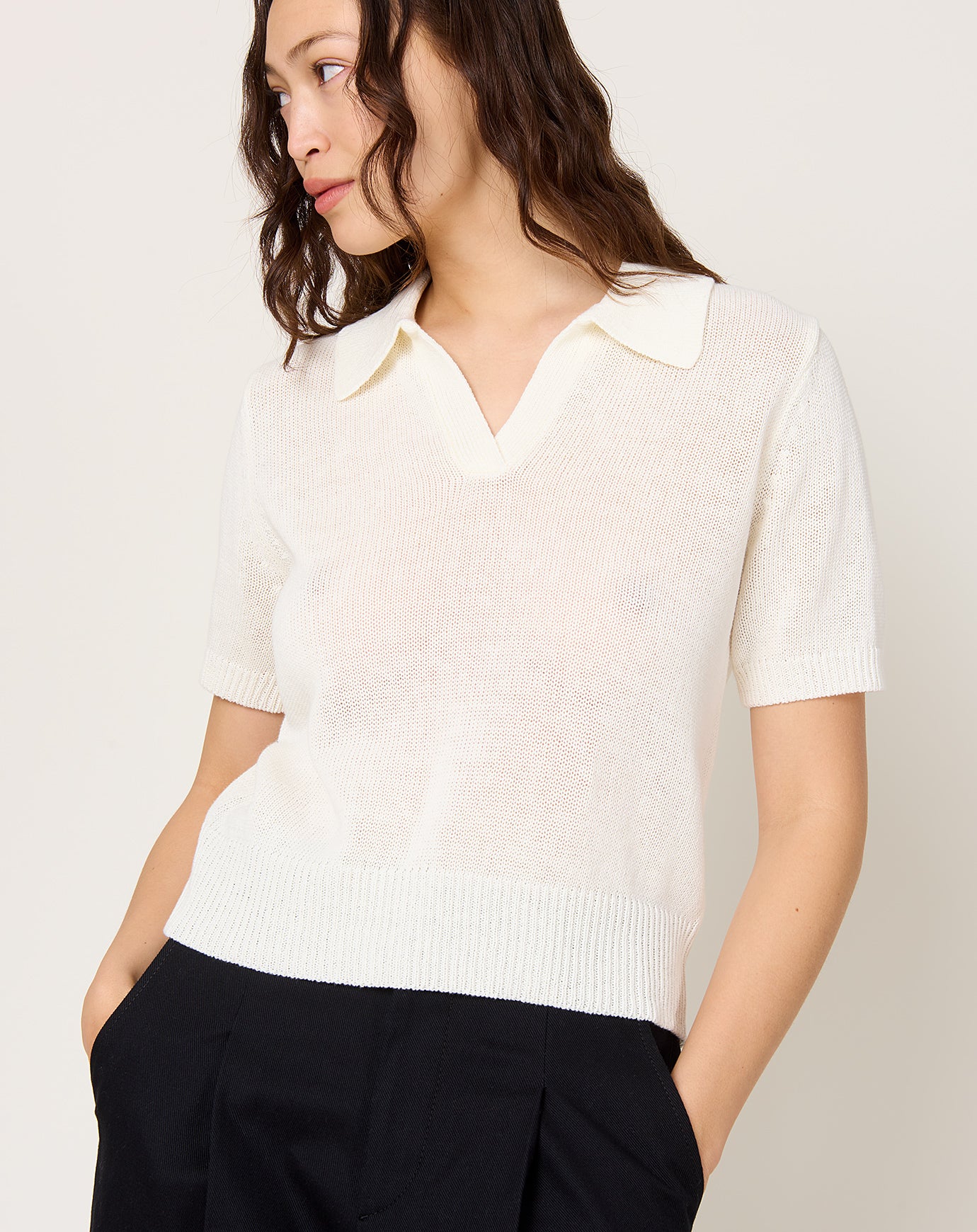 Demylee Cris Top in Off White