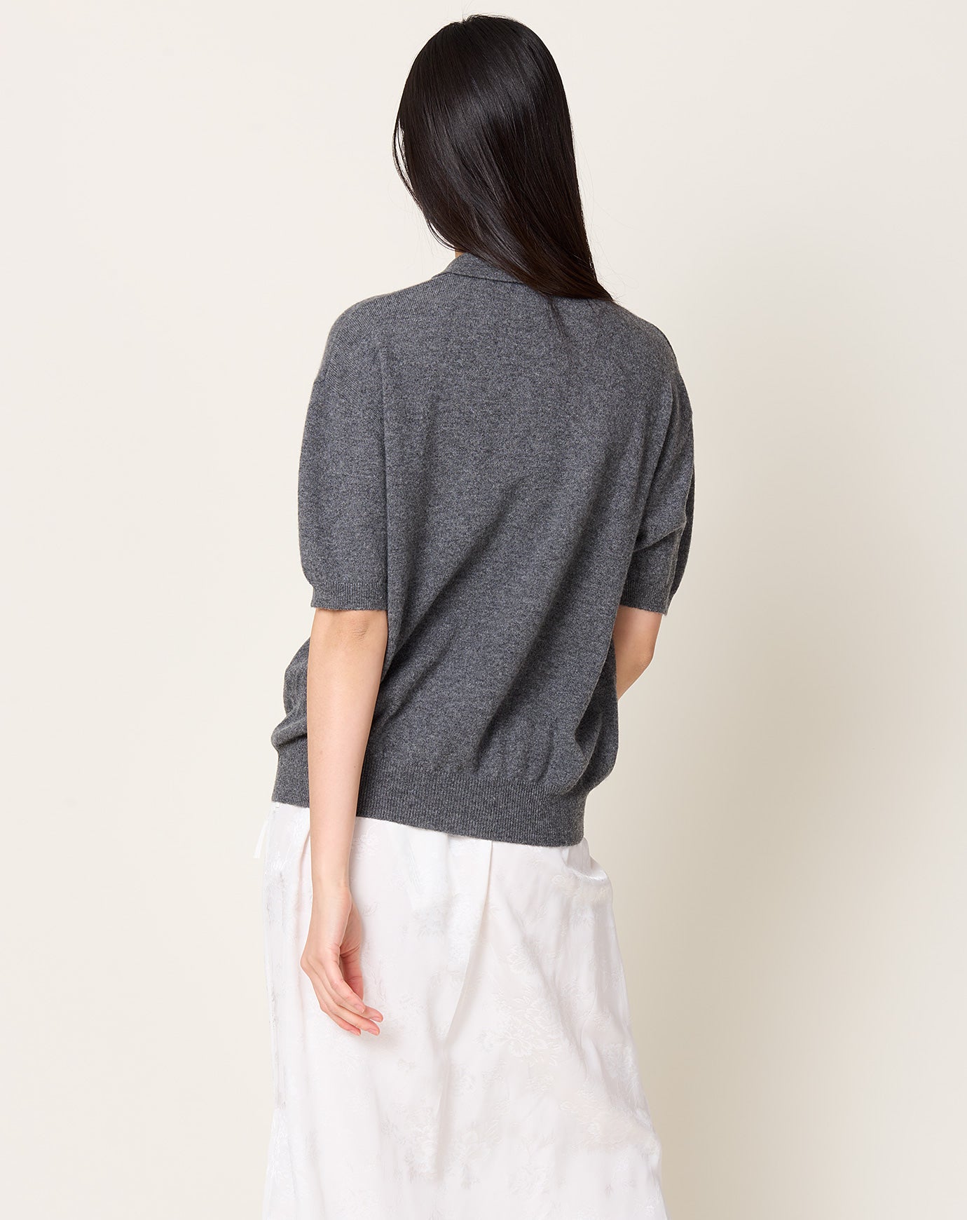 Demylee Darrin Top in Dark Heather Grey