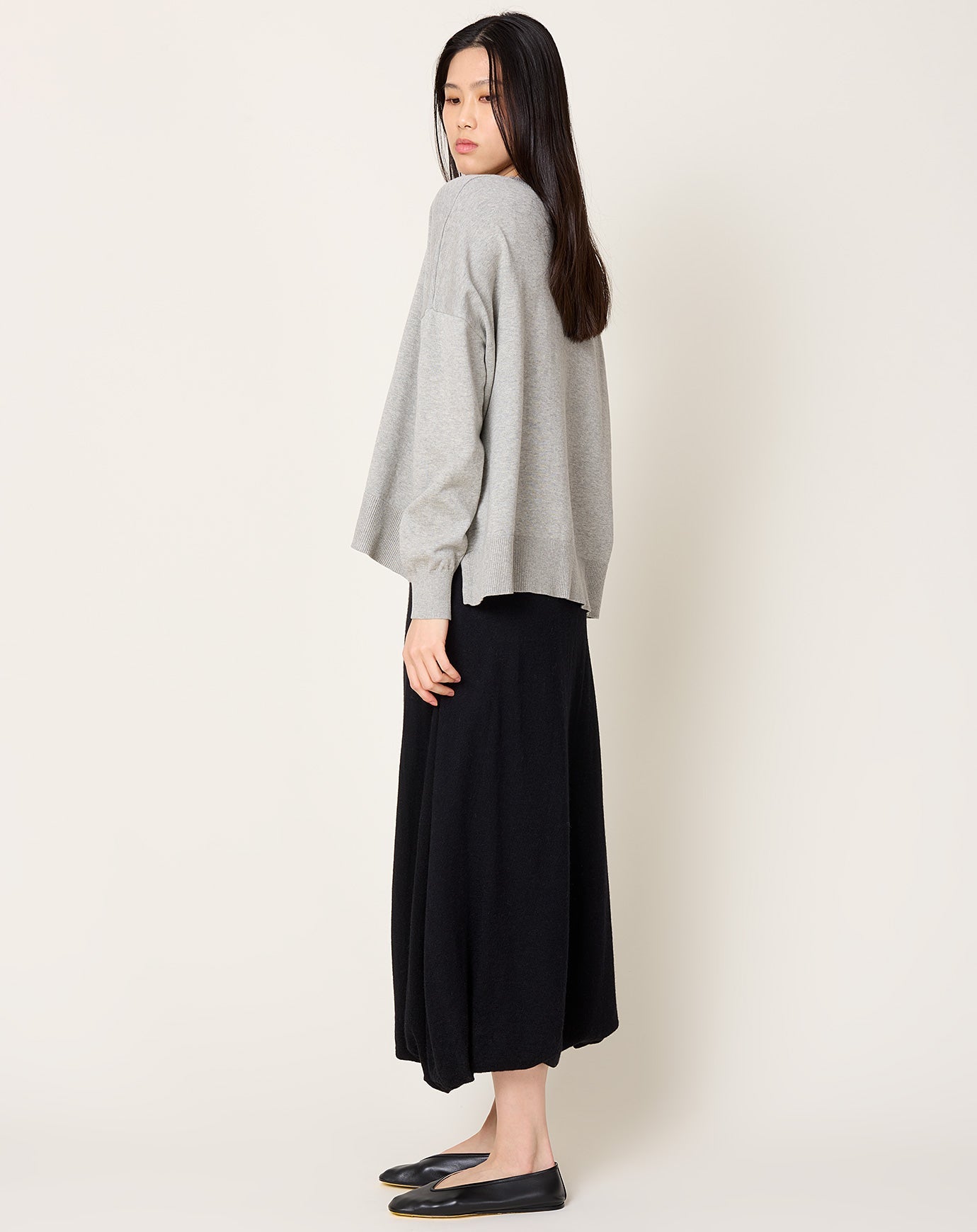 Demylee Elle Sweater in Heather Grey