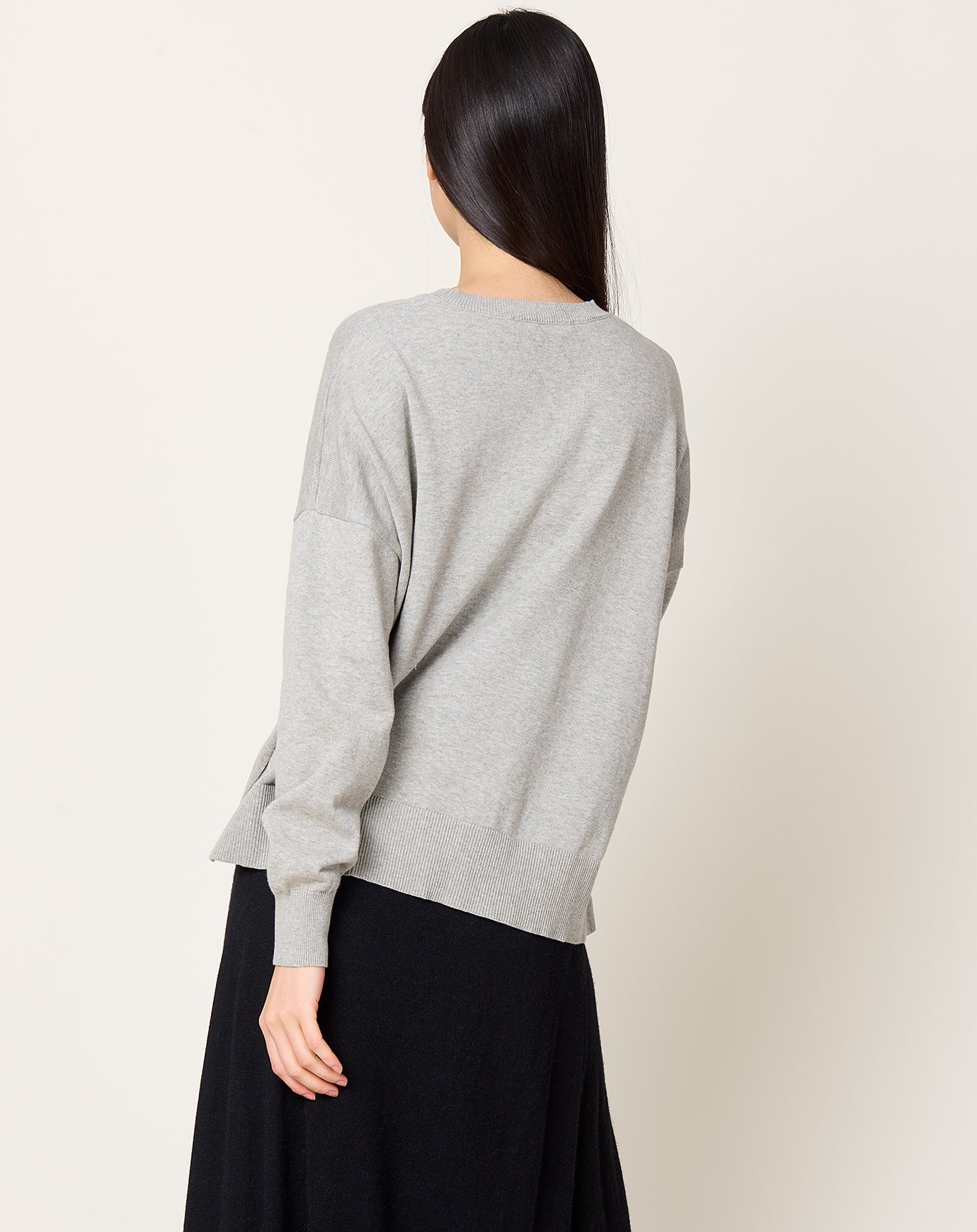 Demylee Elle Sweater in Heather Grey