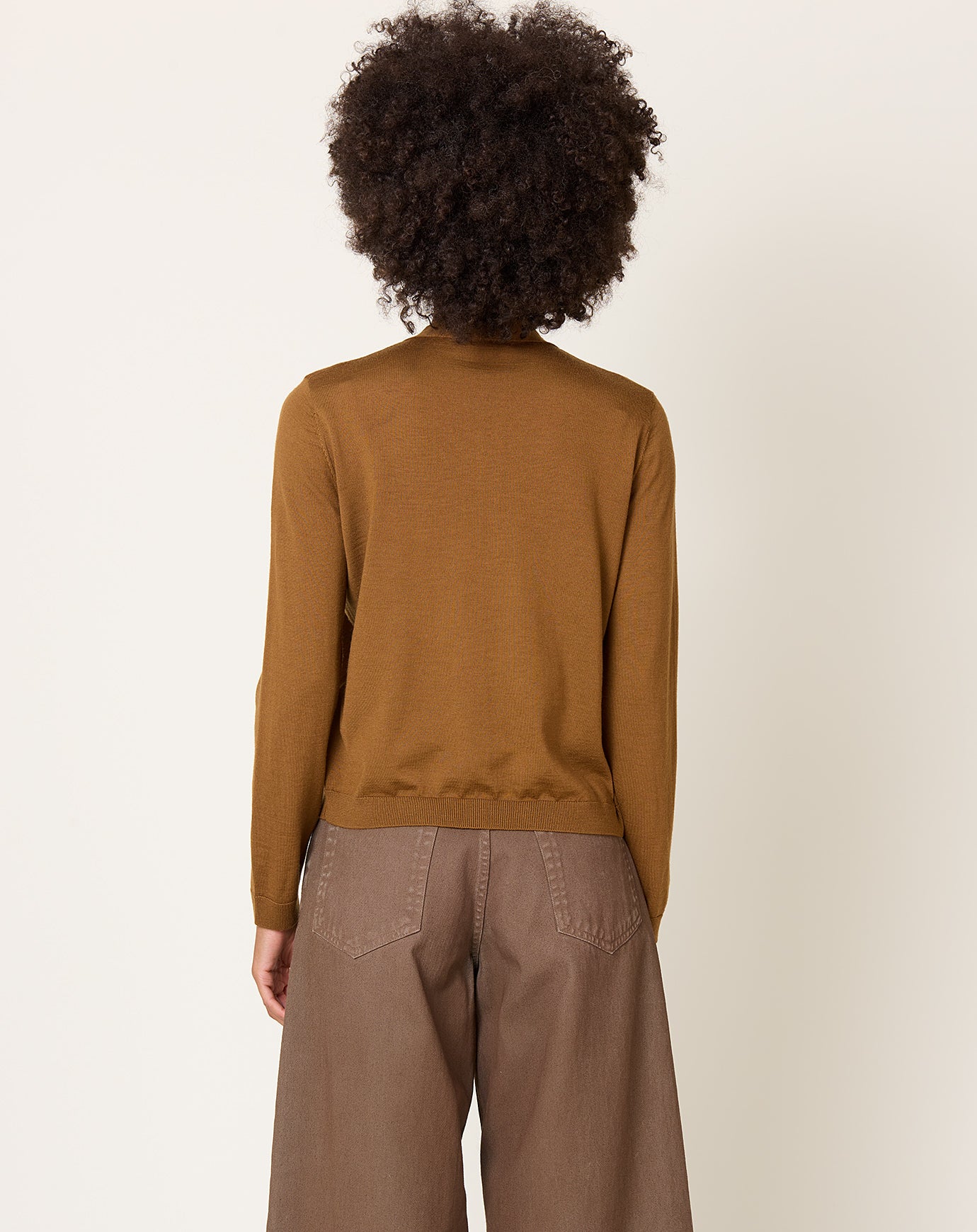 Demylee Esther Cardigan in Caramel