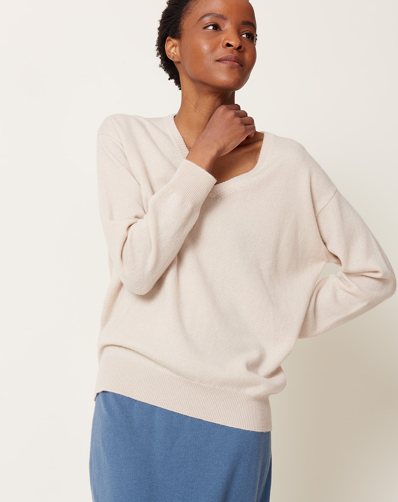 Demylee Ferlin Sweater in Linen