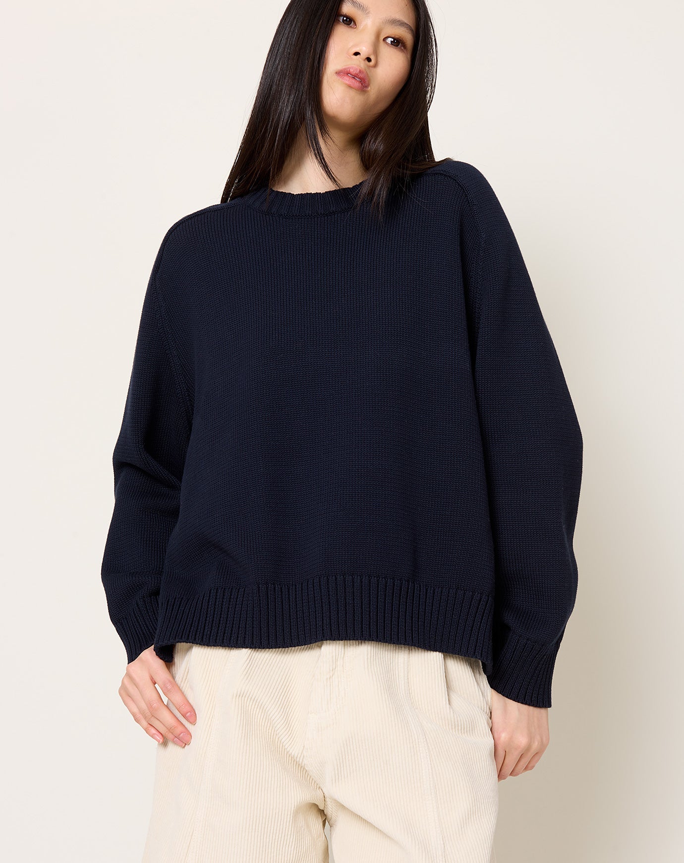 Demylee Haruhi Sweater in Navy