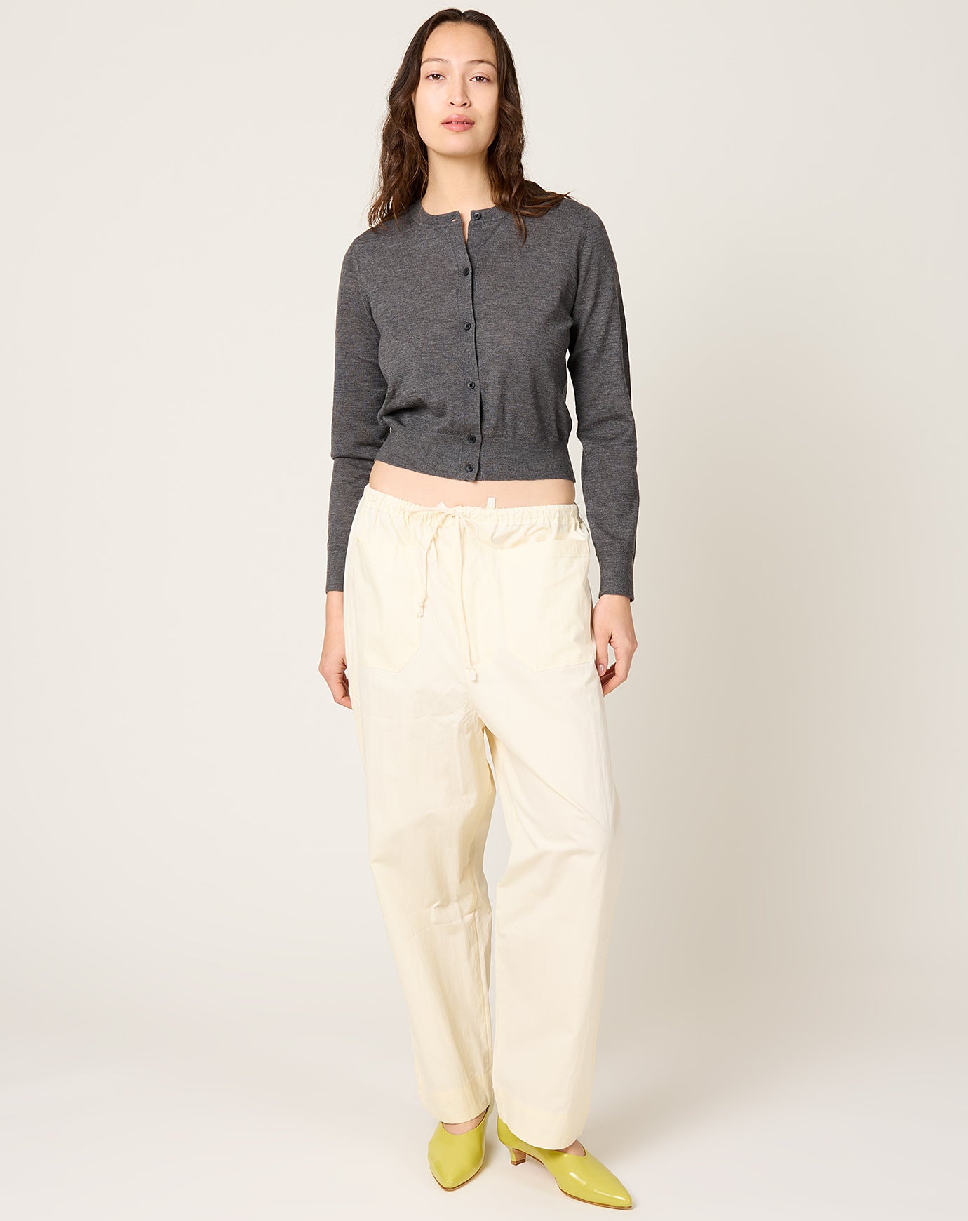 Demylee Inez Cardigan in Charcoal Heather