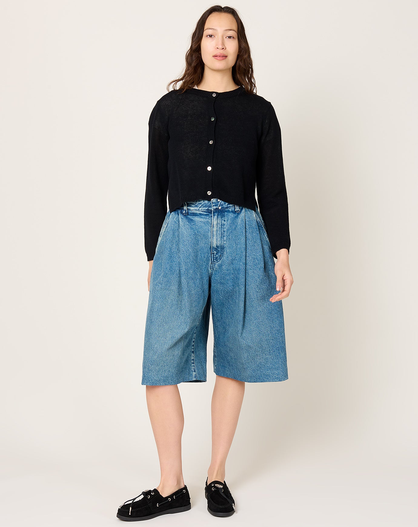 Demylee Josie Cardigan in Black