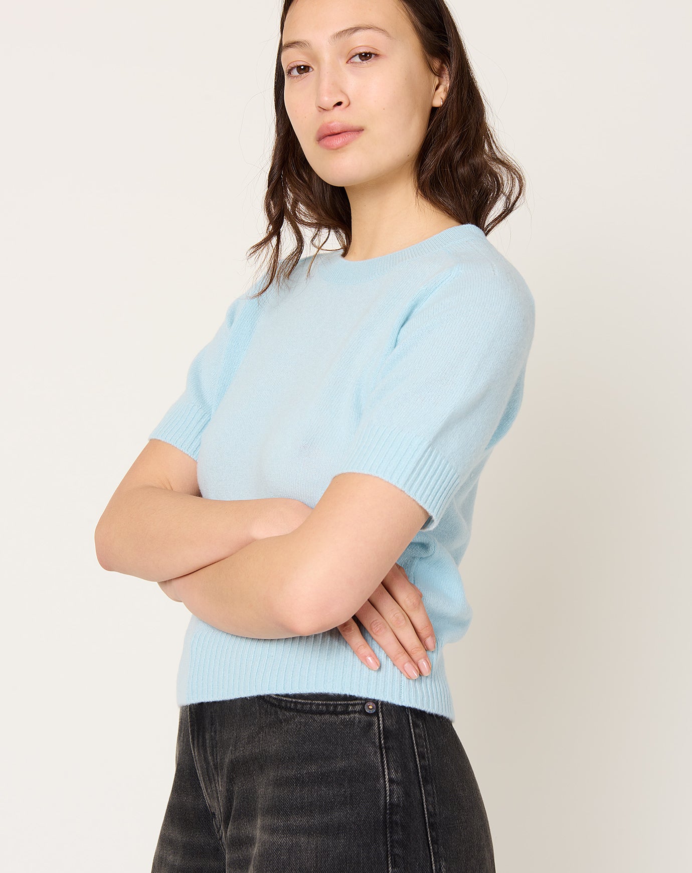 Demylee Kyla Top in Milky Blue