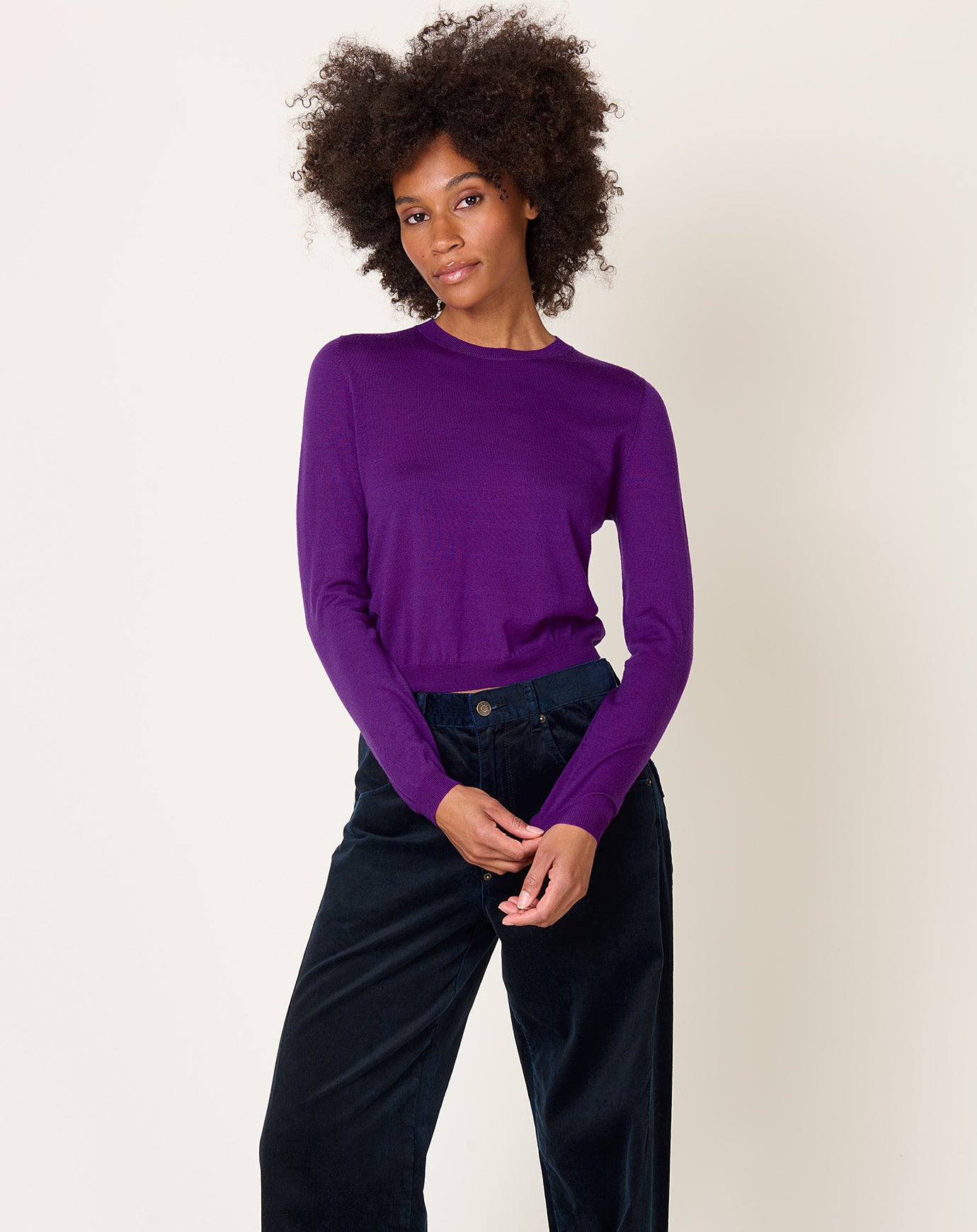 Demylee Laina Sweater in Iris