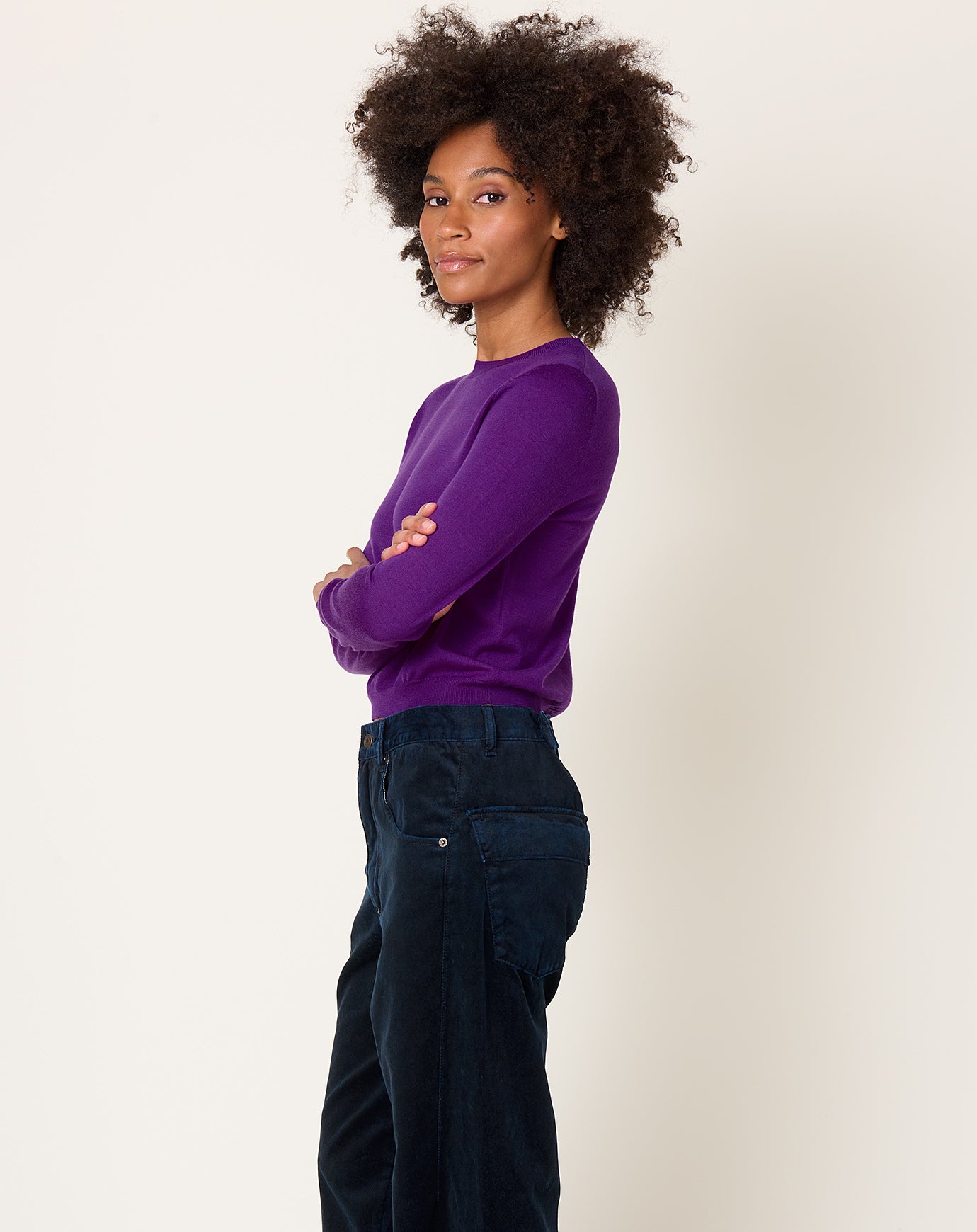 Demylee Laina Sweater in Iris