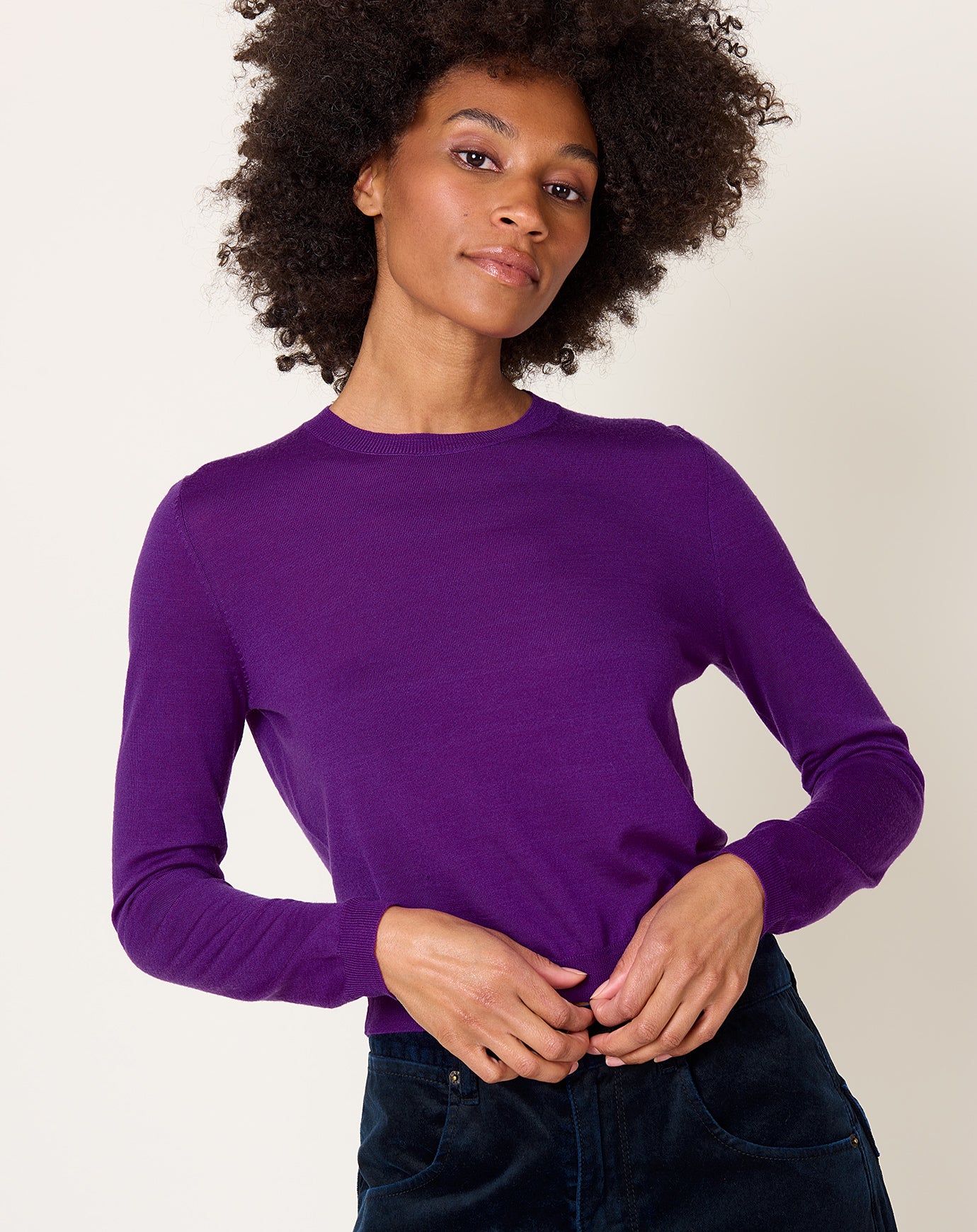 Demylee Laina Sweater in Iris