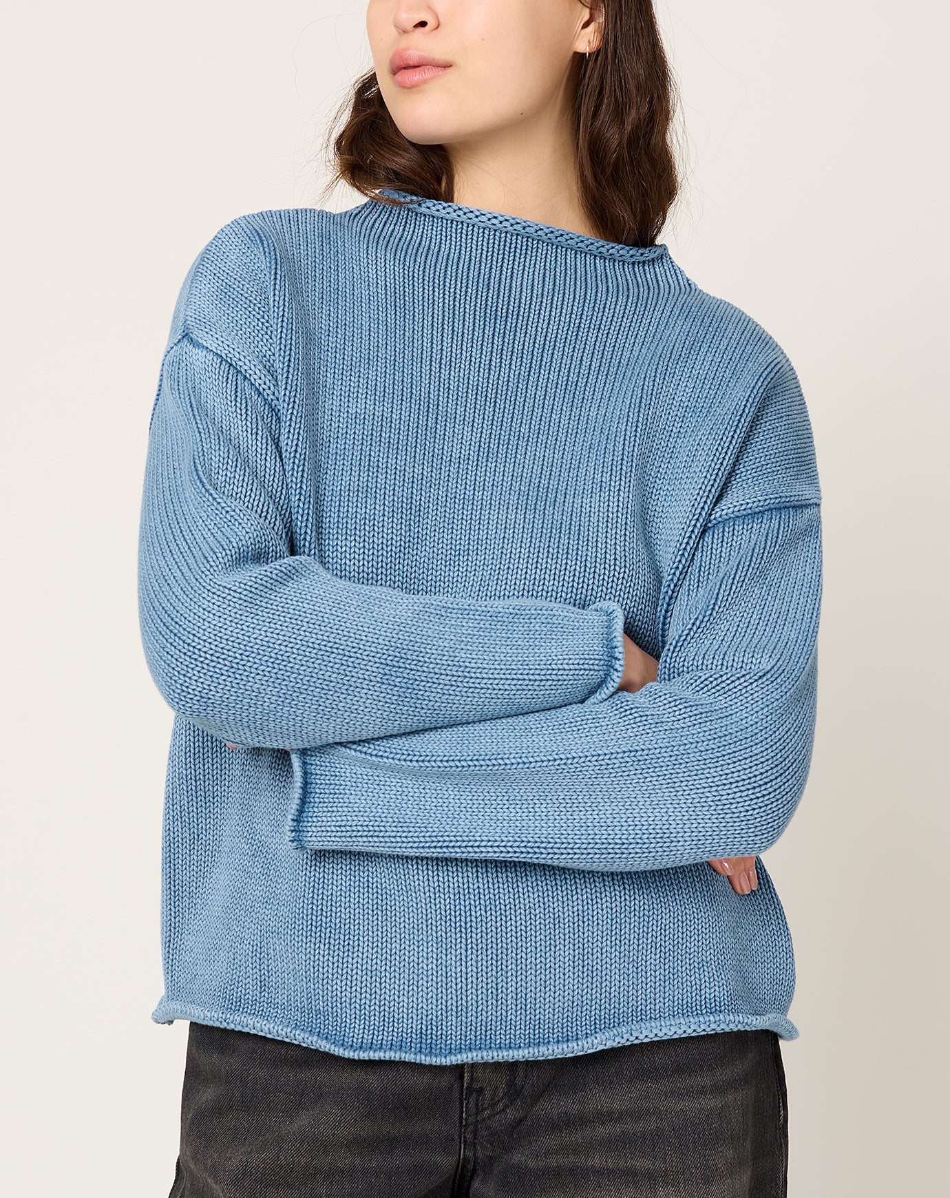 Demylee Lamis Sweater in Denim