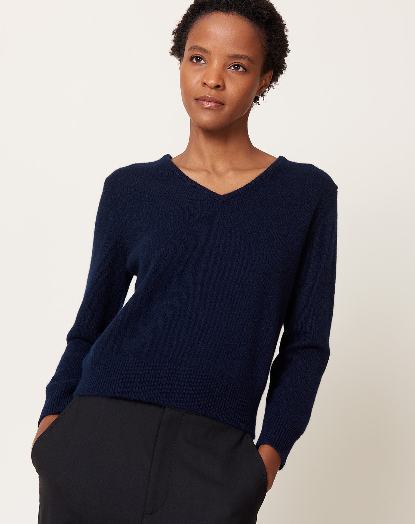 Demylee Lia Sweater in Navy