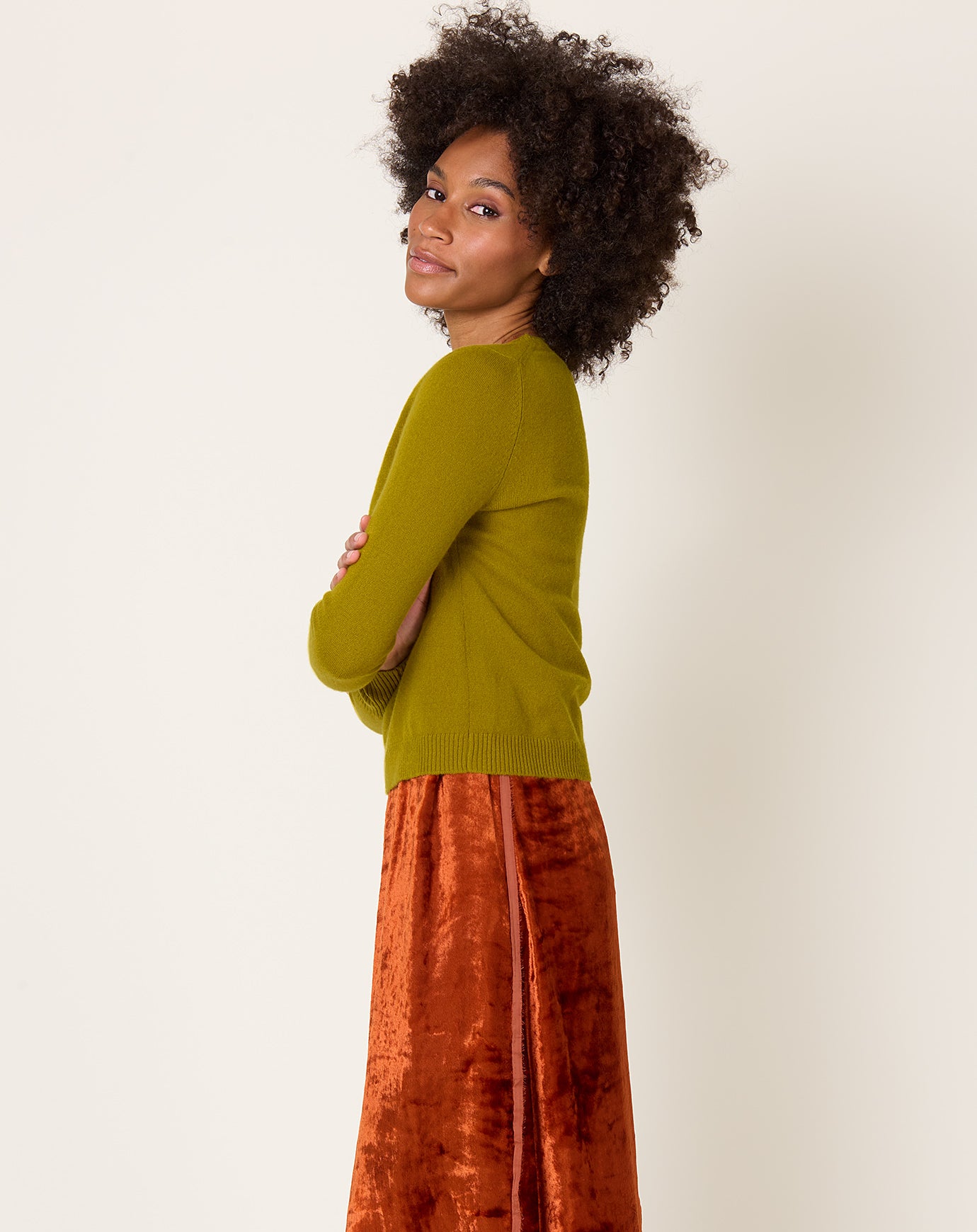 Demylee Lyra Sweater in Matcha