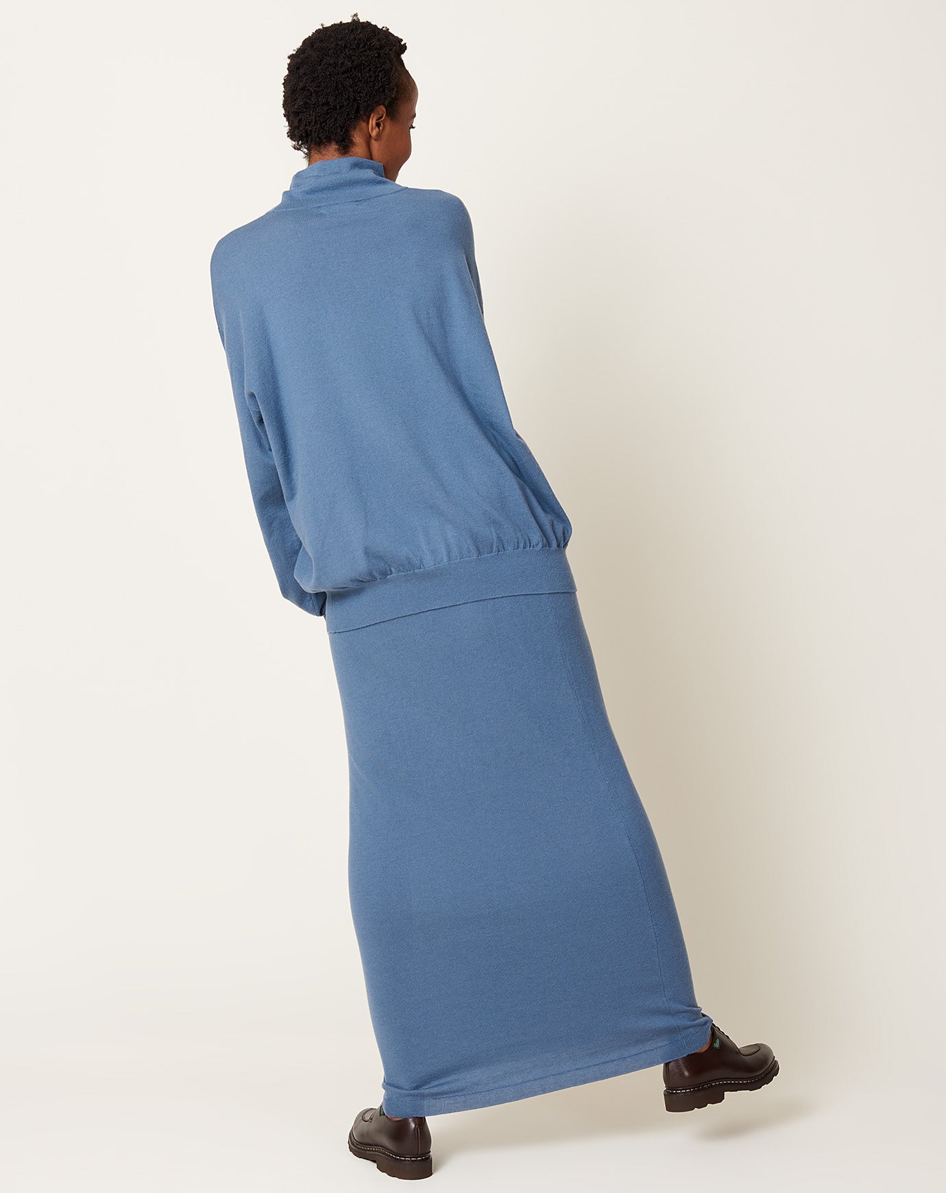 Demylee Mirela Skirt in Storm Blue