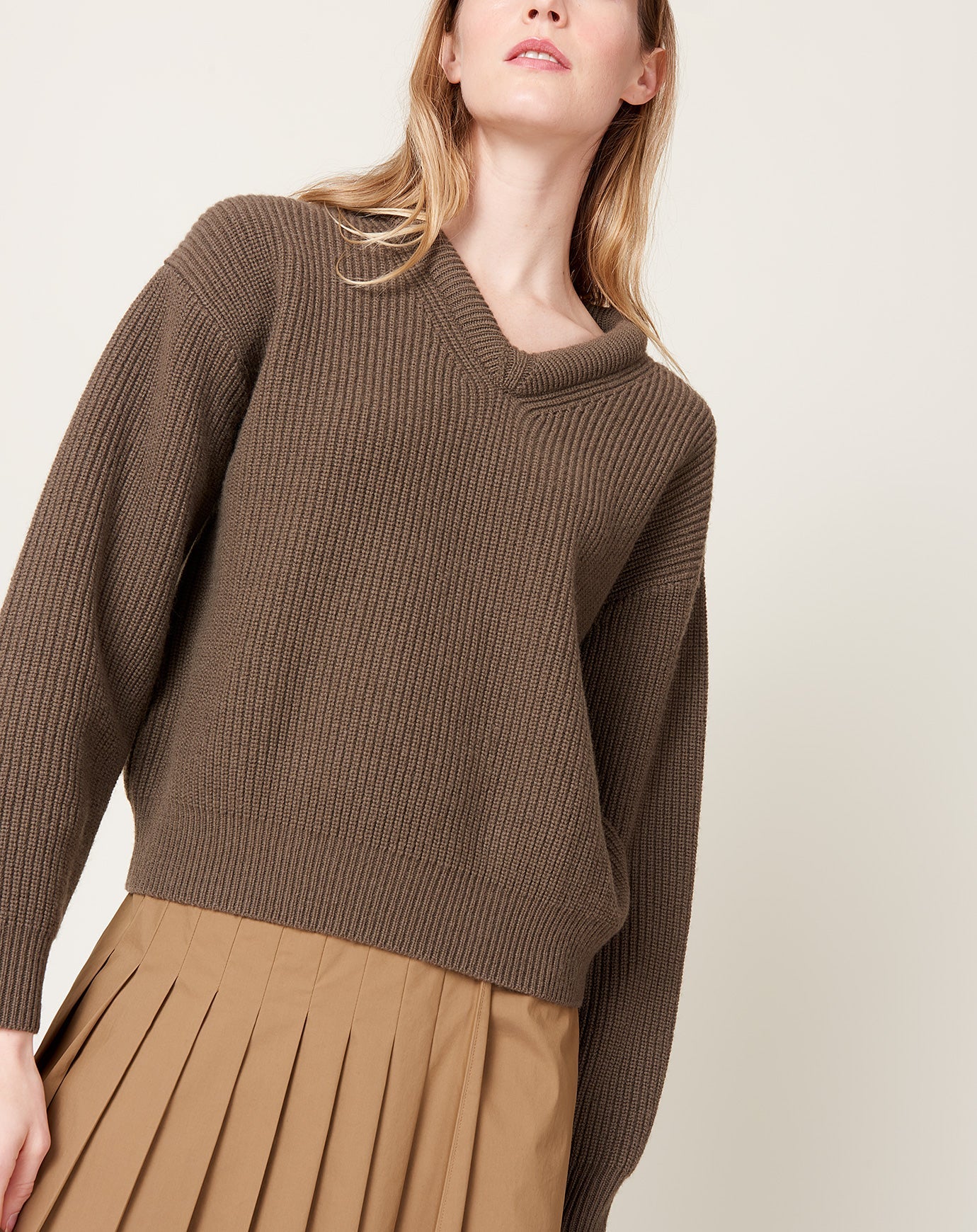 Demylee Nico Sweater in Wood