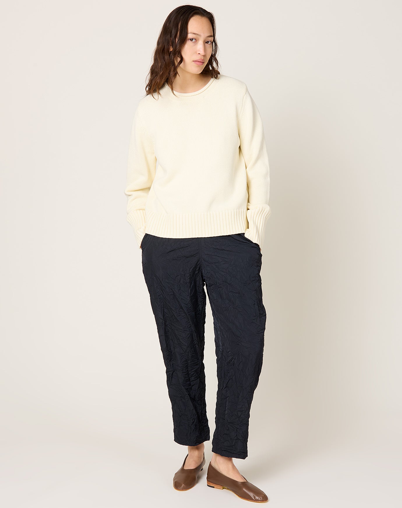 Demylee Quinn Sweater in White