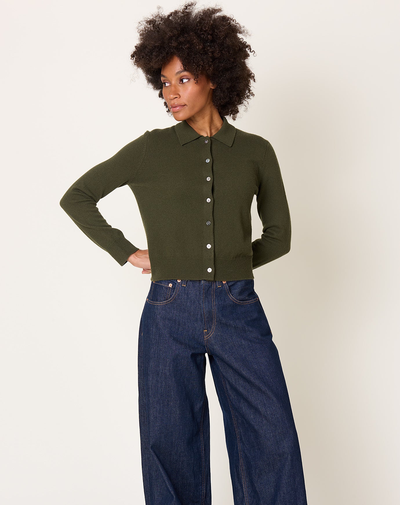Demylee Romilly Cardigan in Loden