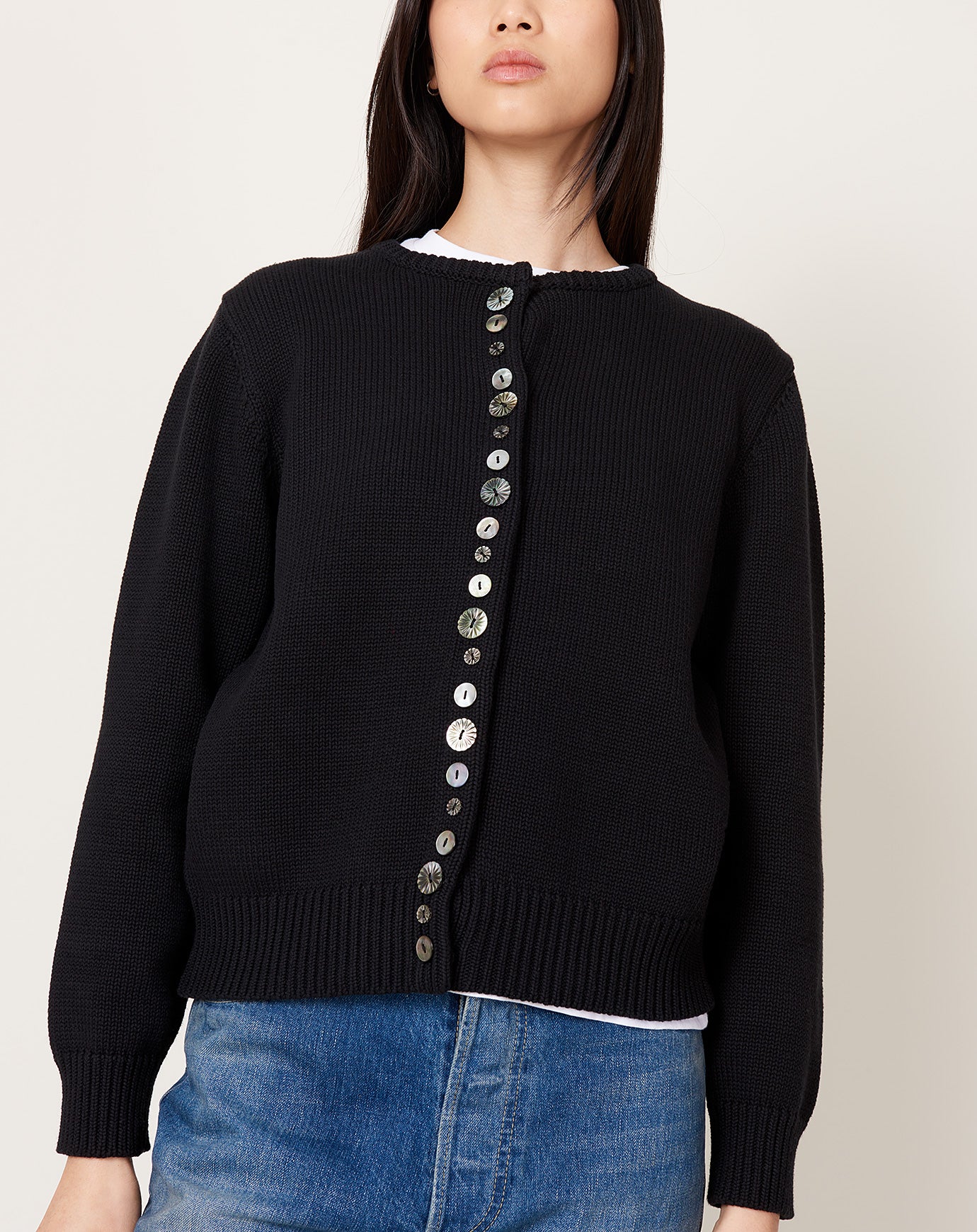 Demylee Soleil Cardigan in Black